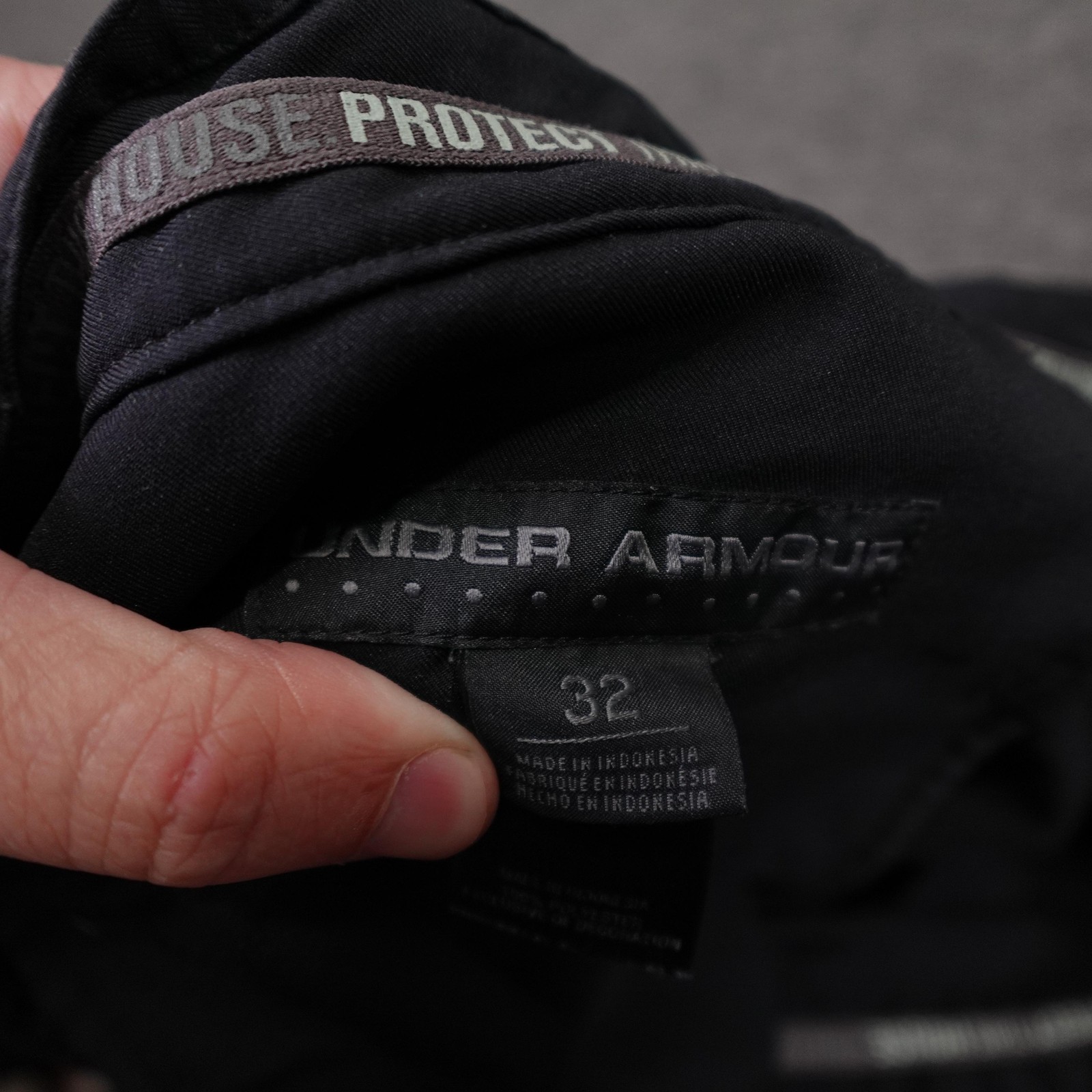 Under Armour Pants Mens 32x29 Black Golf Chino Straight Leg Casual Performance - Thumbnail 7