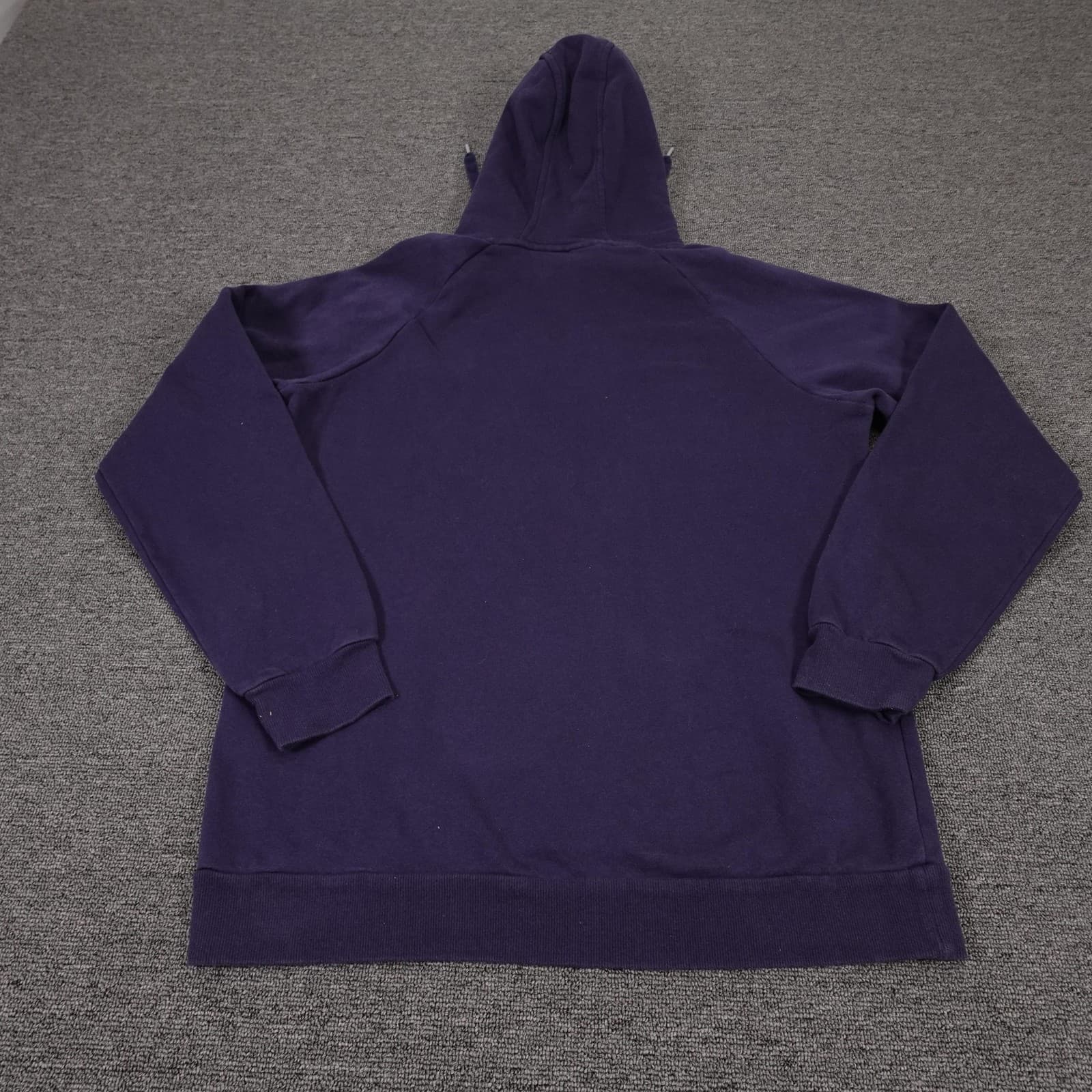 Under Armour Hoodie Mens Medium Purple Navy Honor Courage USA Graphic Fleece - Thumbnail 6