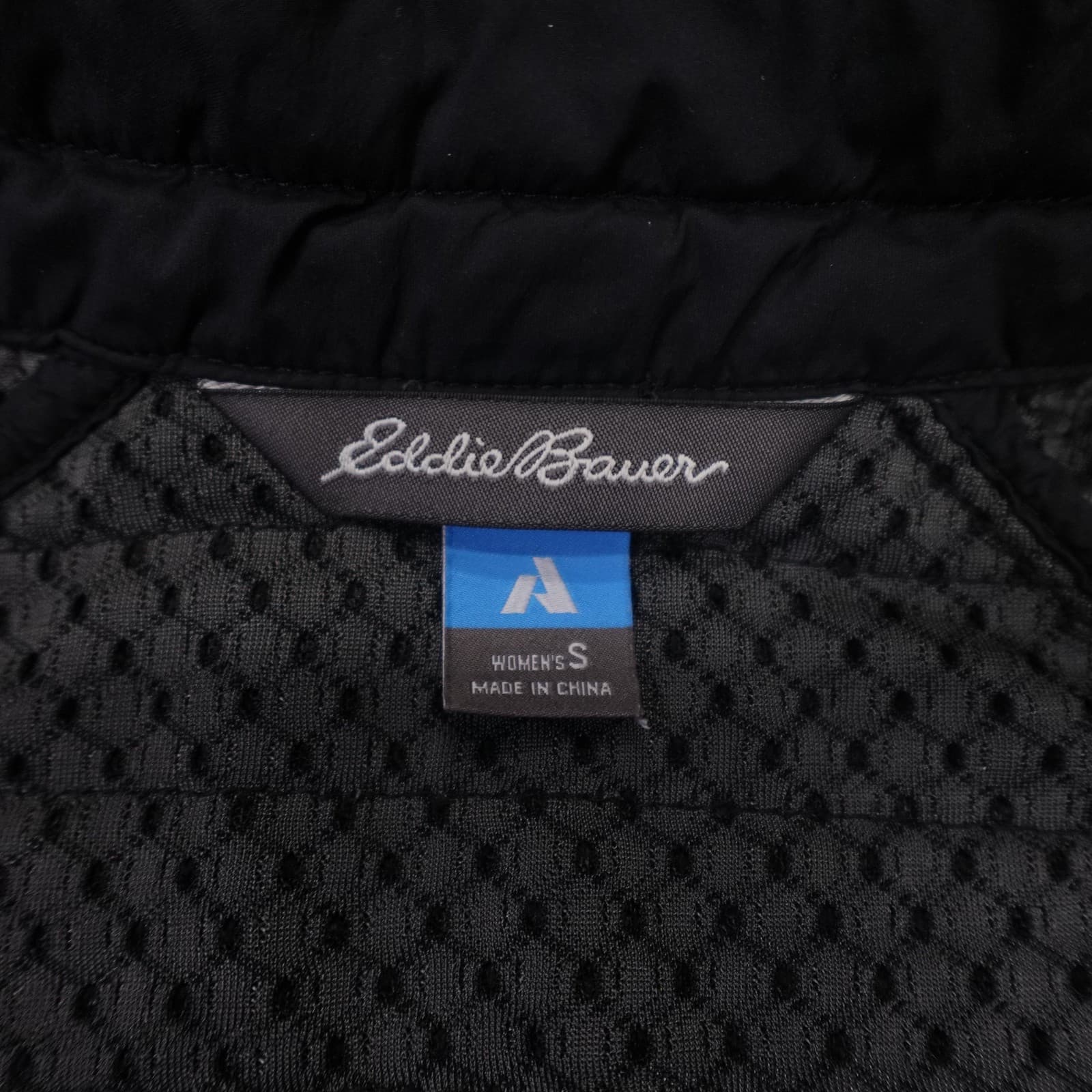 Eddie Bauer First Ascent Jacket Womens Small Black Insulated Full Zip Hiking - Thumbnail 6