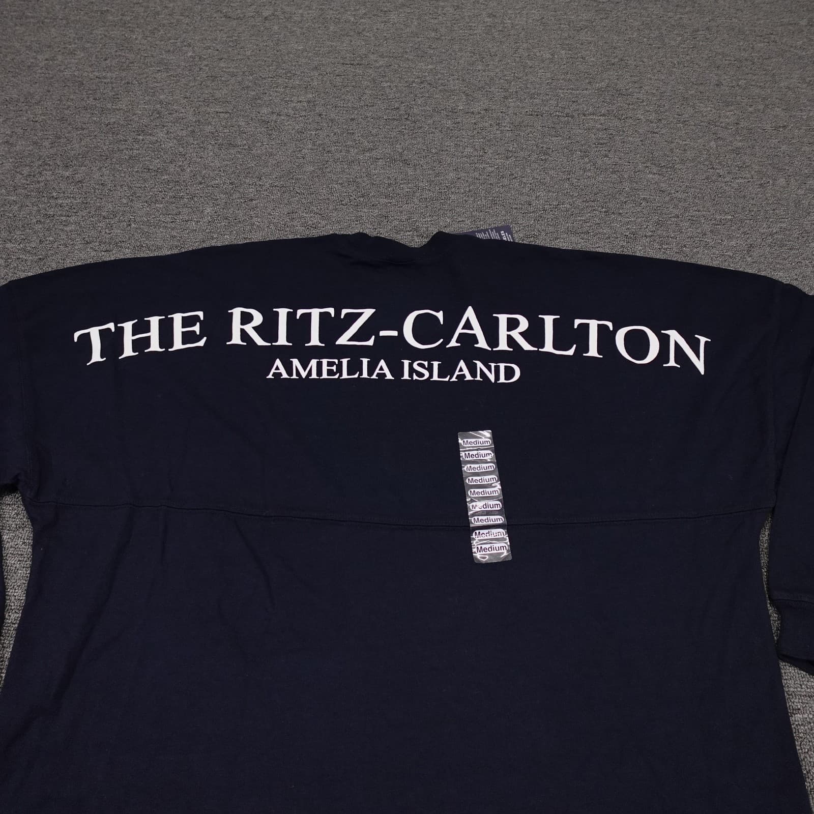 Spirit Jersey Ritz-Carlton Amelia Island Shirt Mens Medium Blue Long Sleeve - Thumbnail 9