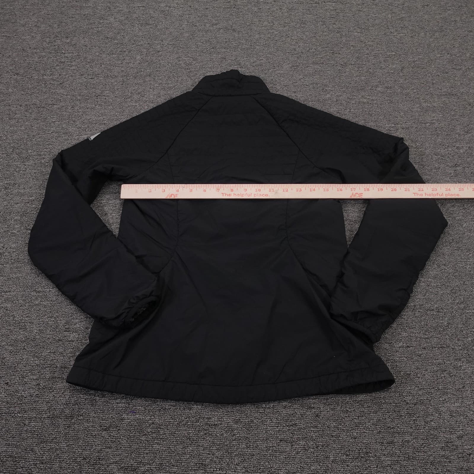 Eddie Bauer First Ascent Jacket Womens Small Black Insulated Full Zip Hiking - Thumbnail 7