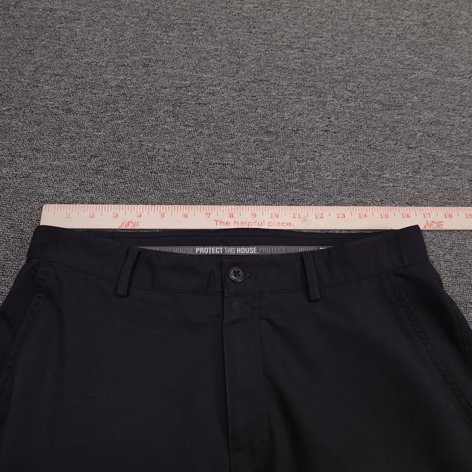 Under Armour Pants Mens 32x29 Black Golf Chino Straight Leg Casual Performance - Thumbnail 9