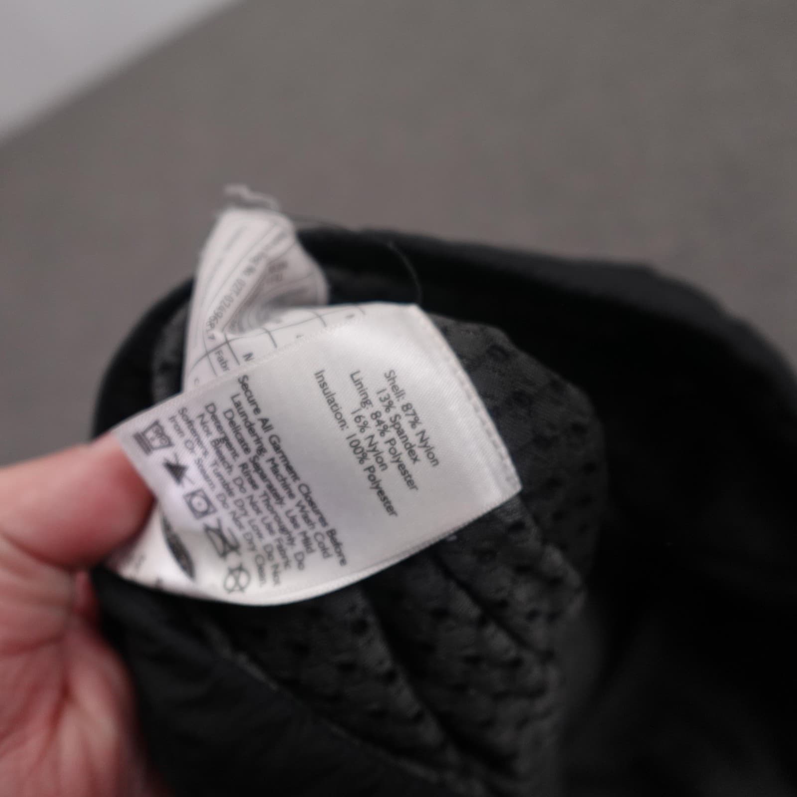 Eddie Bauer First Ascent Jacket Womens Small Black Insulated Full Zip Hiking - Thumbnail 9