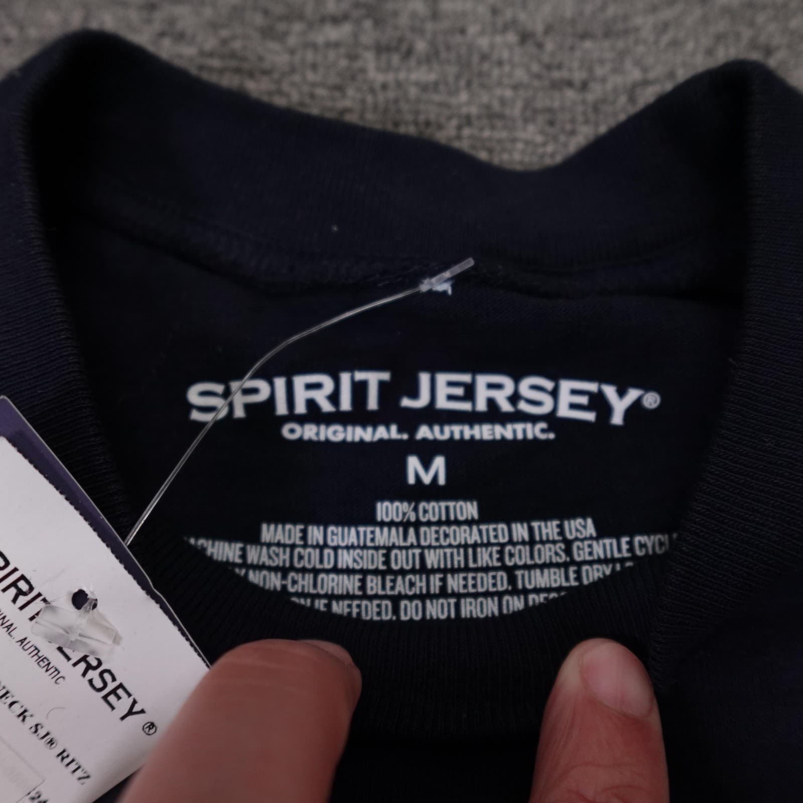 Spirit Jersey Ritz-Carlton Amelia Island Shirt Mens Medium Blue Long Sleeve - Thumbnail 6