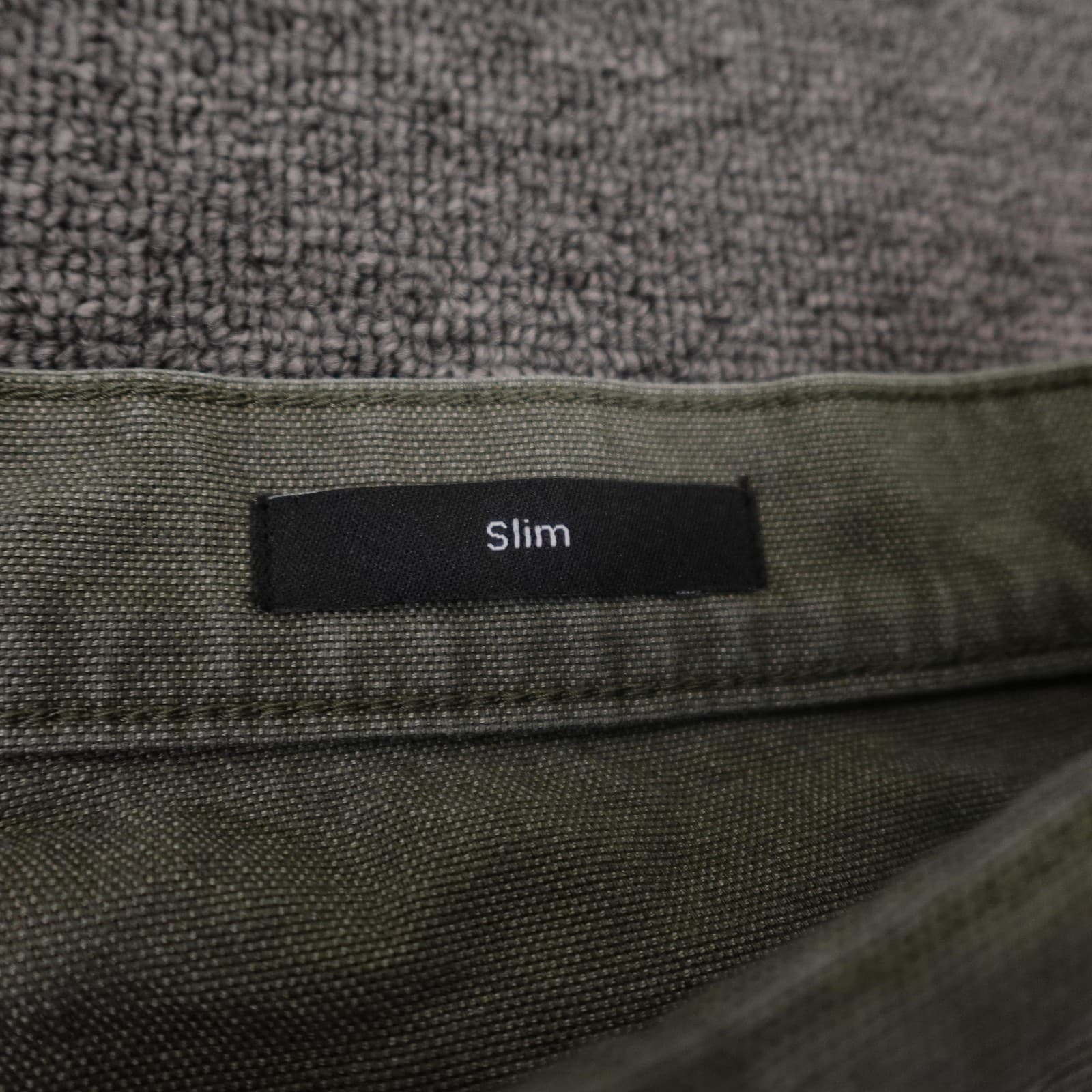 Proof Jeans Mens 36x32 Green Slim Stretch Canvas Casual Pants TruTemp 365 - Thumbnail 4