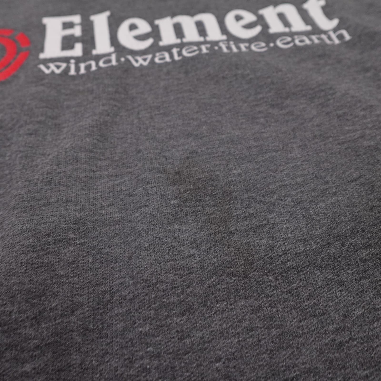 Vintage Element Sweatshirt Mens XL Gray Logo Graphic Fleece Skateboarding Y2K - Thumbnail 3
