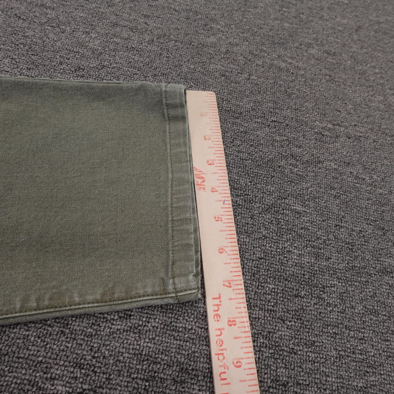 Proof Jeans Mens 36x32 Green Slim Stretch Canvas Casual Pants TruTemp 365 - Thumbnail 9