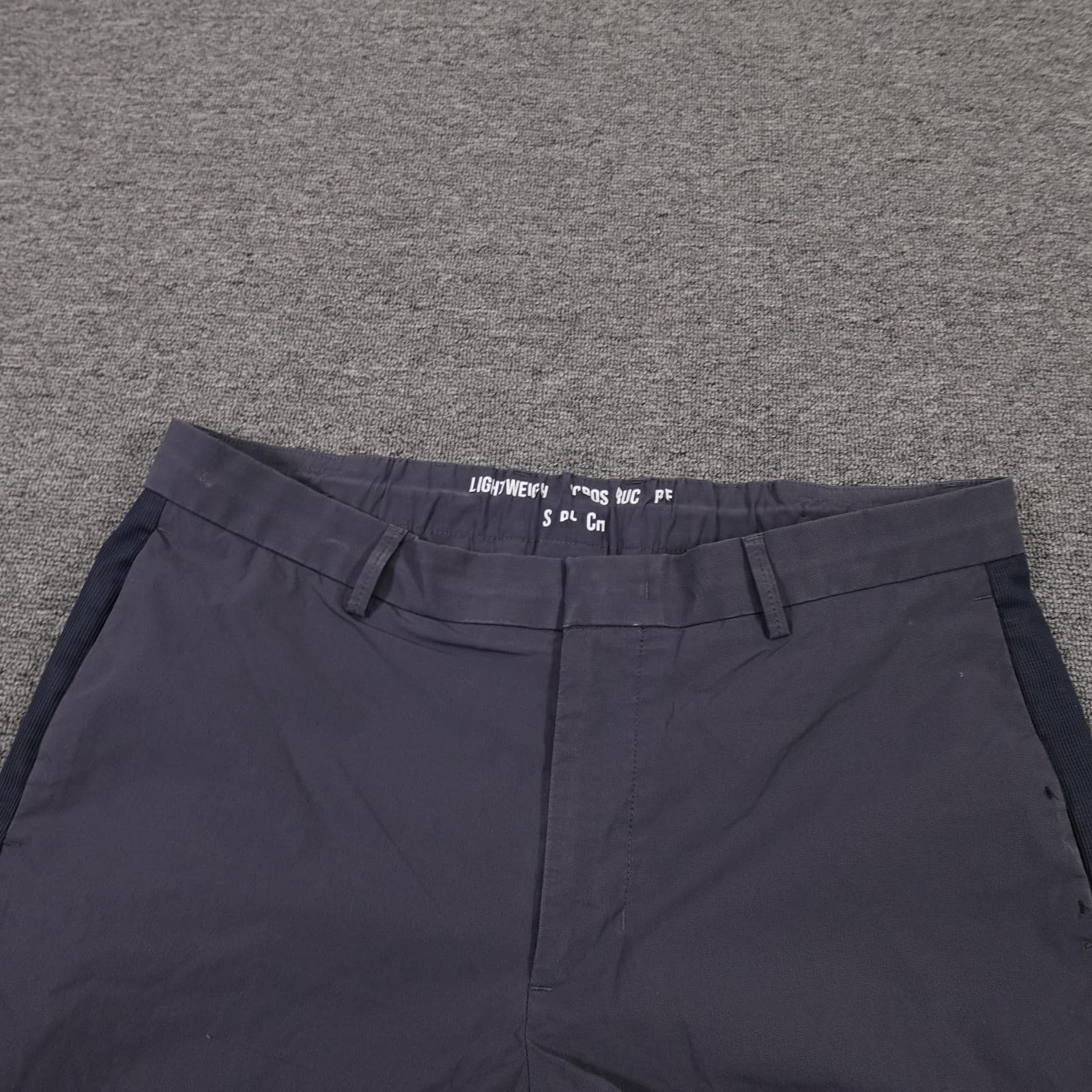 Hugo Boss Track Pants Mens 34x32 Blue Lightweight Side Stripe Zip Hem Athletic - Thumbnail 3