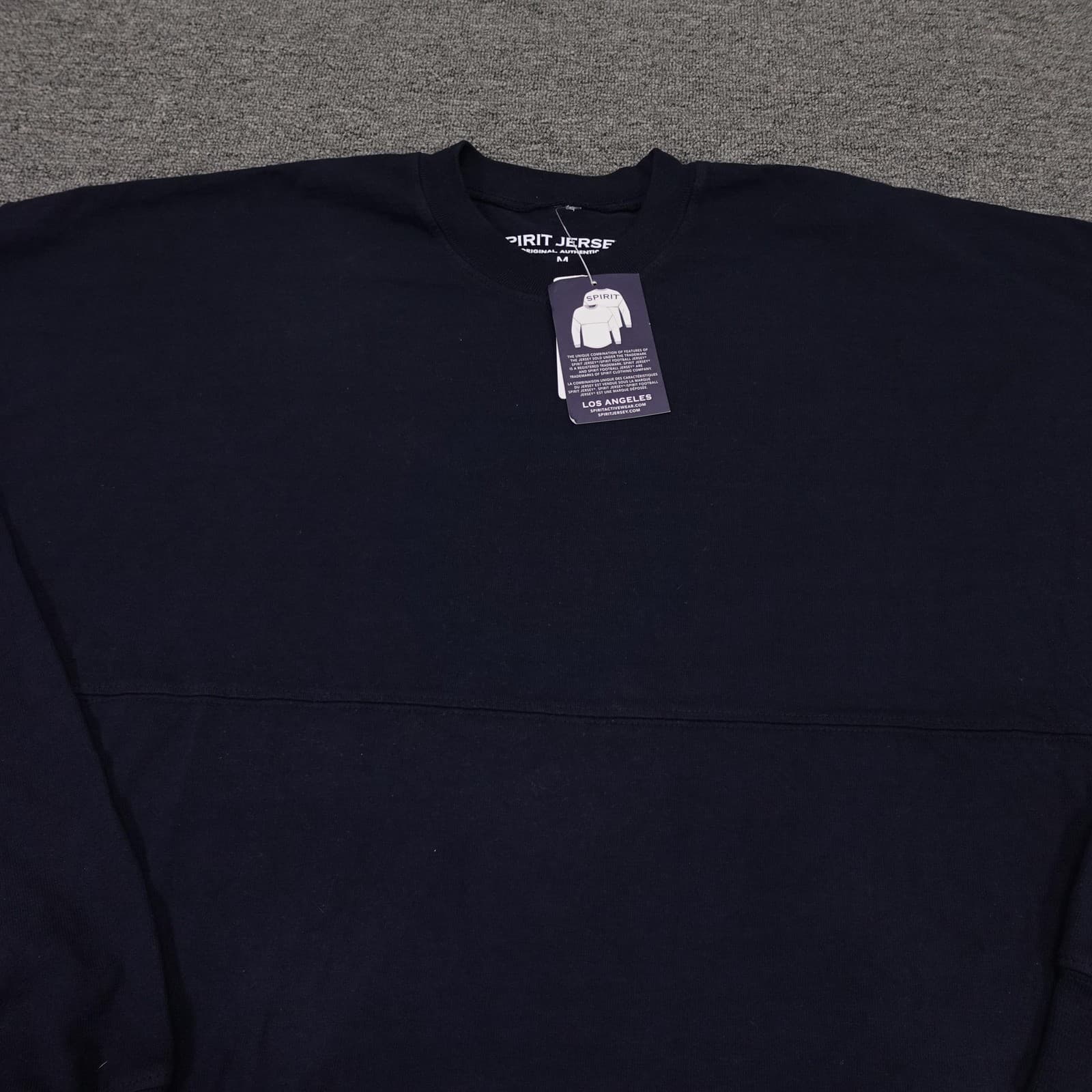 Spirit Jersey Ritz-Carlton Amelia Island Shirt Mens Medium Blue Long Sleeve - Thumbnail 2