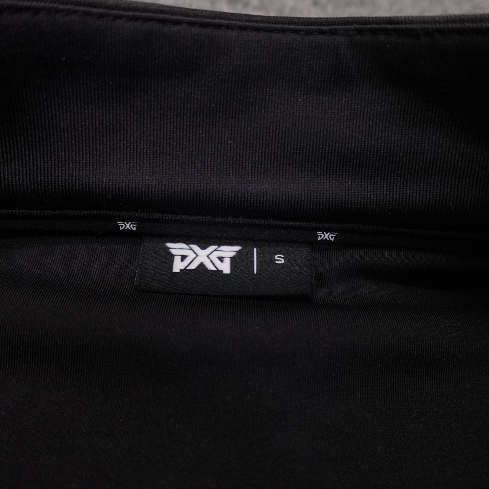 PXG Pullover Shirt Womens Small Black Darkness Camo Skull 1/4 Zip Golf Mock Neck - Thumbnail 3