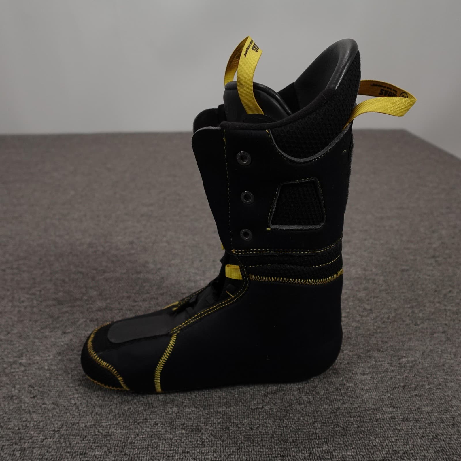 Sidas Thermo CRT Ski Boot Liners MP 26.5 BSL 325mm Black Yellow Heat Moldable - Thumbnail 7