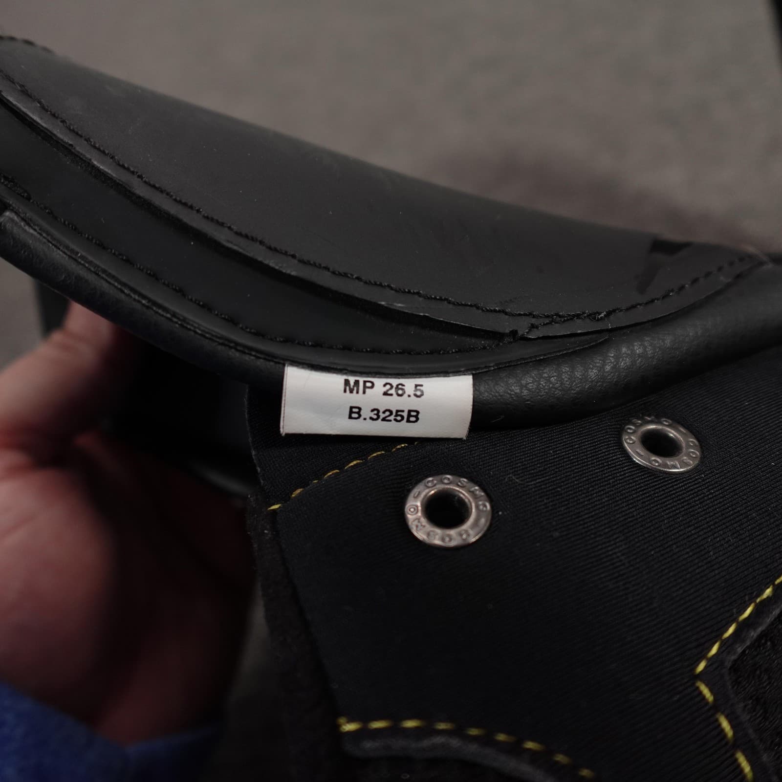 Sidas Thermo CRT Ski Boot Liners MP 26.5 BSL 325mm Black Yellow Heat Moldable - Thumbnail 6