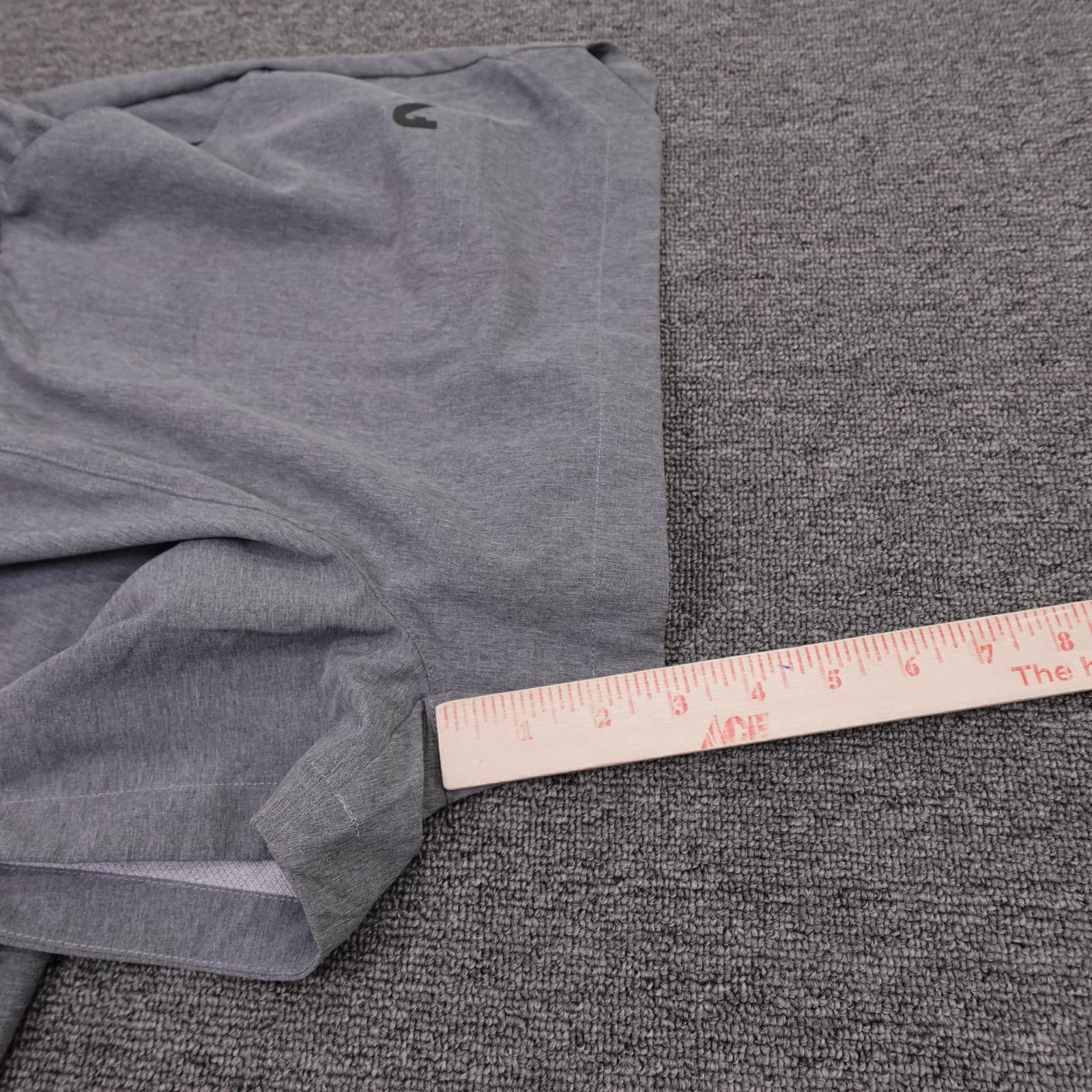 Flylow Sunrise Bike Short Mens Medium Gray 4 Inseam Adjustable Belt Hiking - Thumbnail 6