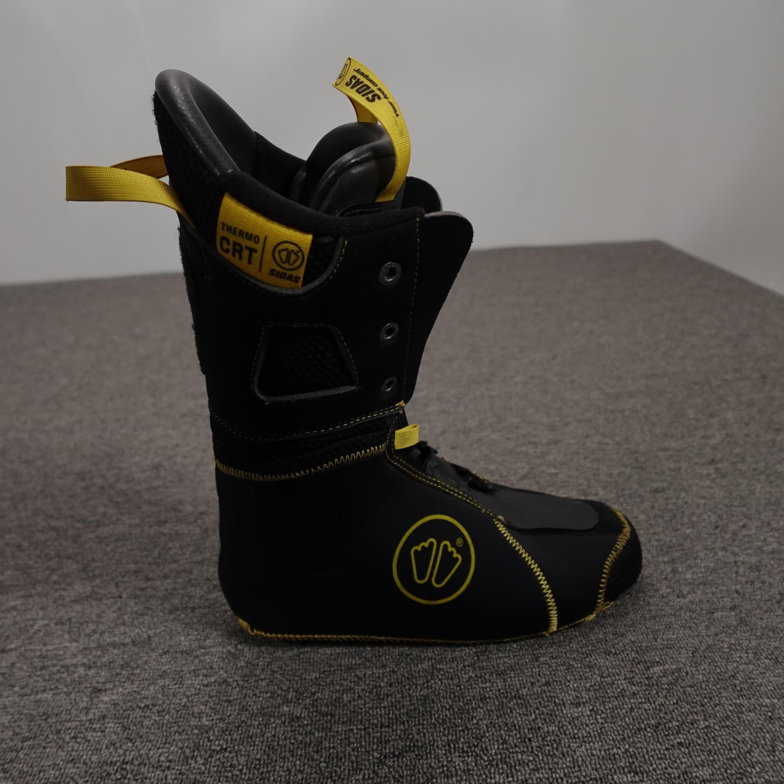 Sidas Thermo CRT Ski Boot Liners MP 26.5 BSL 325mm Black Yellow Heat Moldable - Thumbnail 9