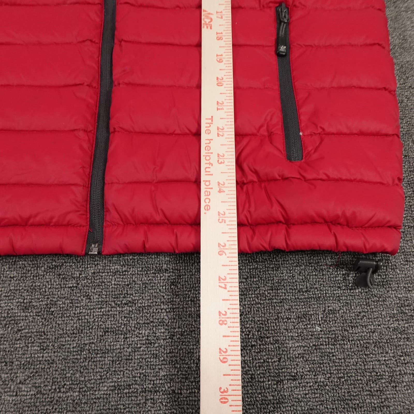 ZeroXposur Jacket Mens Medium Red 650 Fill Power Down Puffer Full Zip C8300 - Thumbnail 10