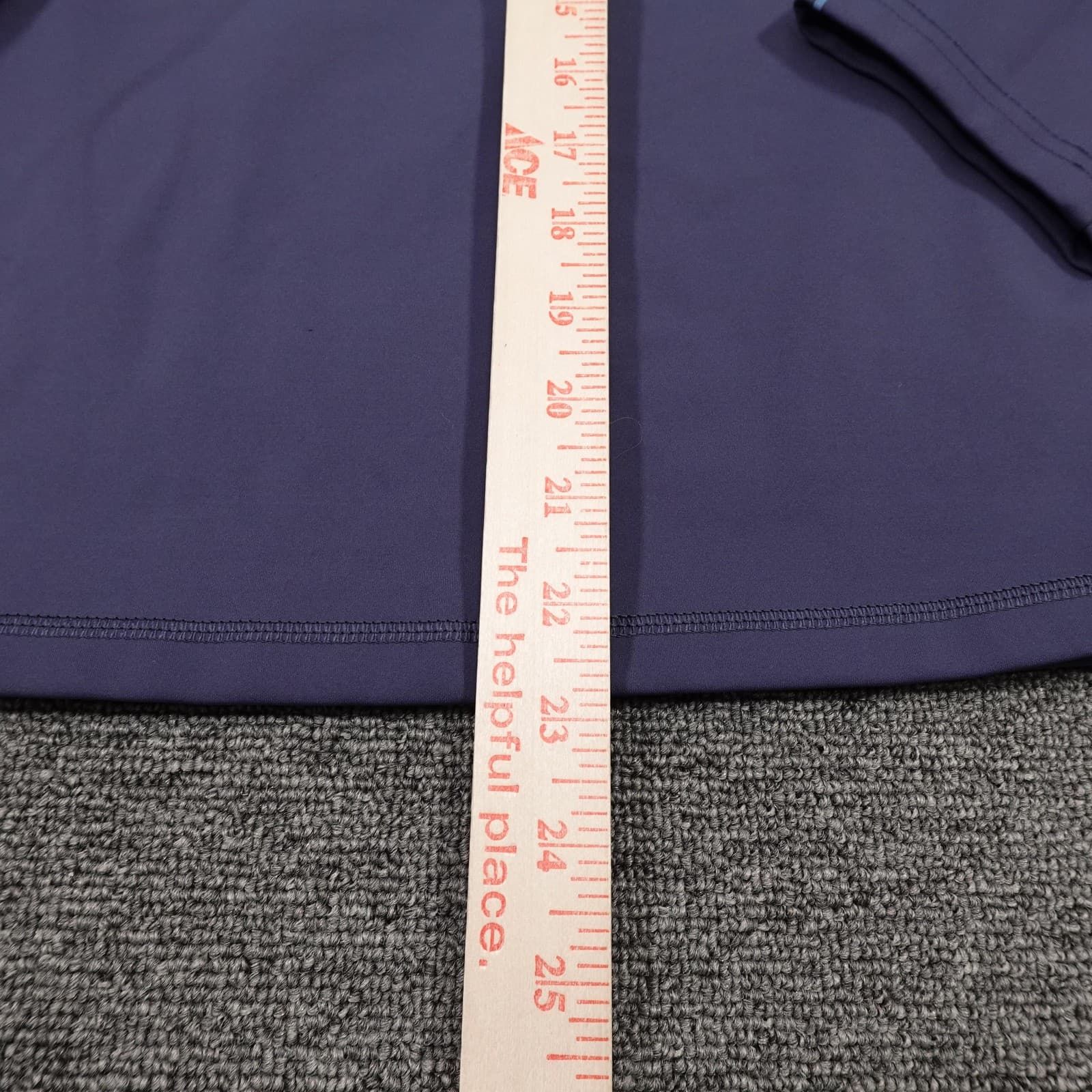 Outdoor Voices Quarter Zip Pullover XS Purple Long Sleeve Activewear Mock Neck - Thumbnail 7