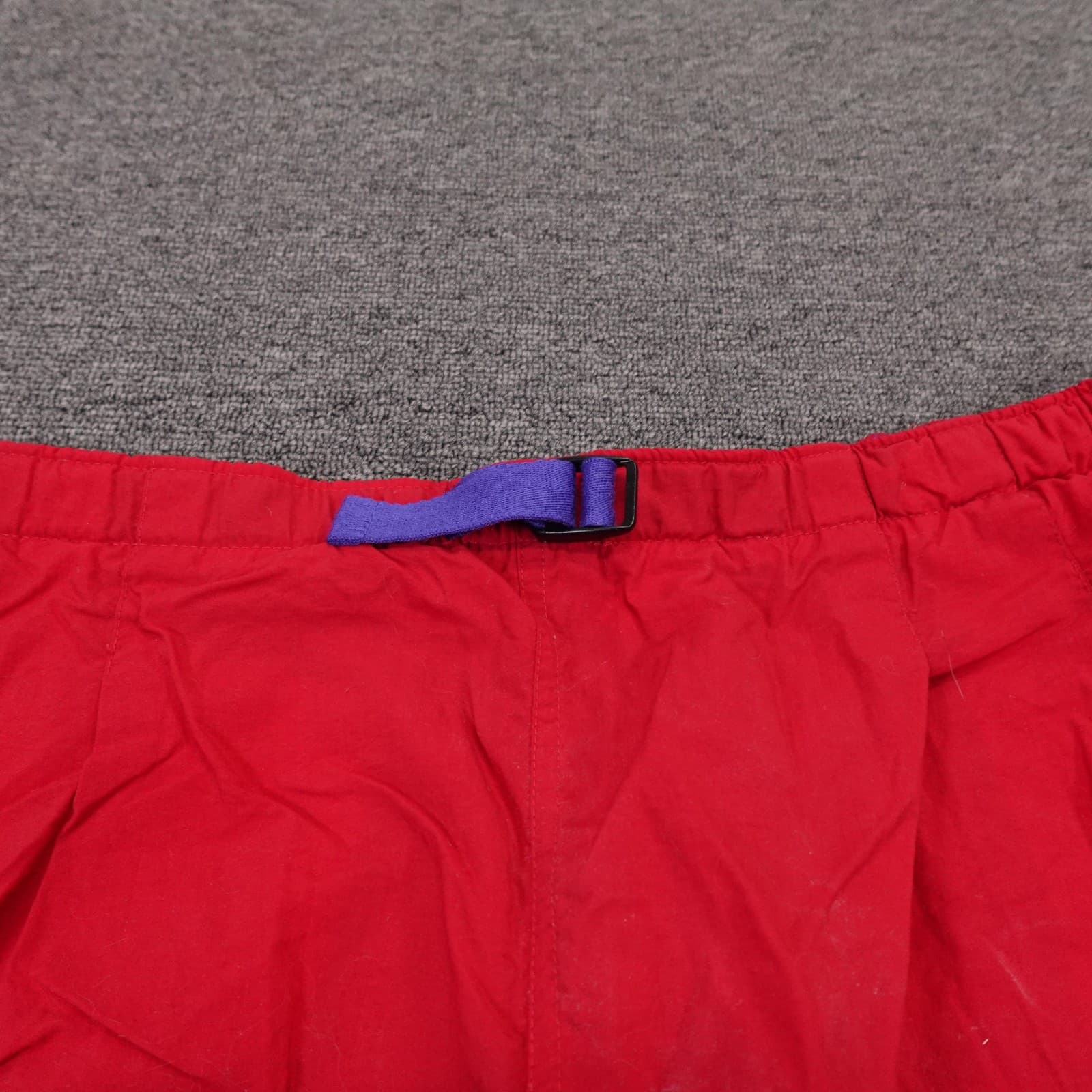 Vintage Columbia Swim Shorts Trunks Mens XL Red Belted Mesh Lined USA Y2K - Thumbnail 3