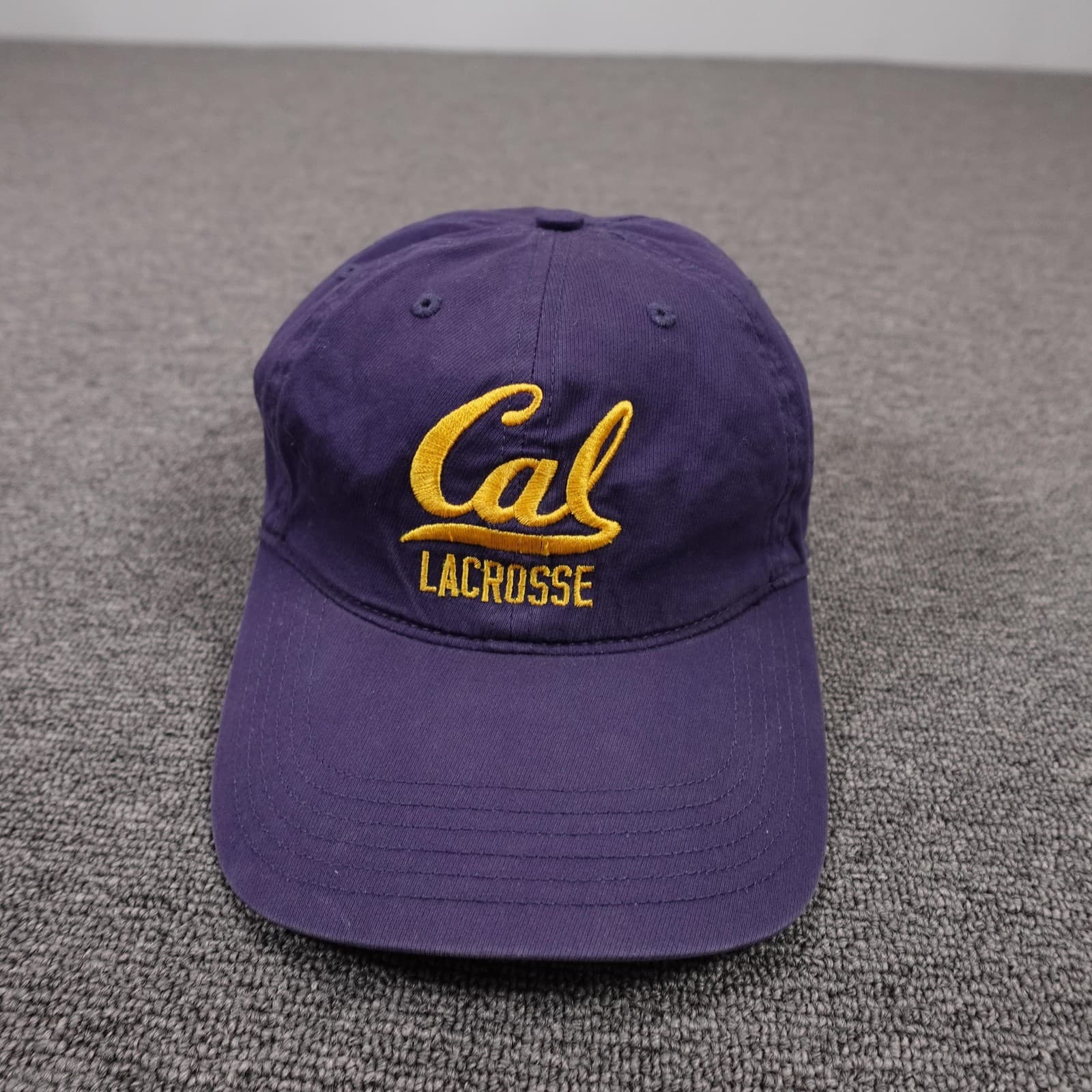 California Golden Bears Hat Cap Strap Back One Size Purple Lacrosse Under Armour