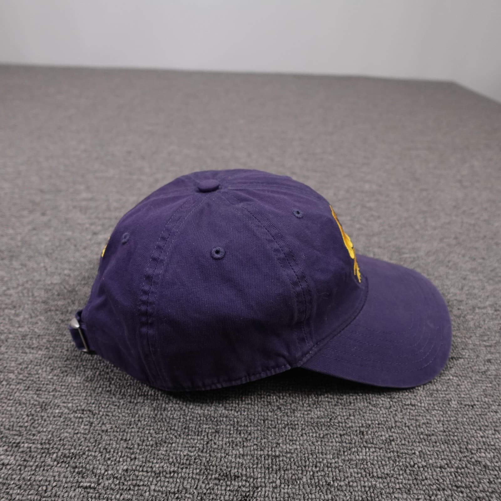 California Golden Bears Hat Cap Strap Back One Size Purple Lacrosse Under Armour - Thumbnail 5