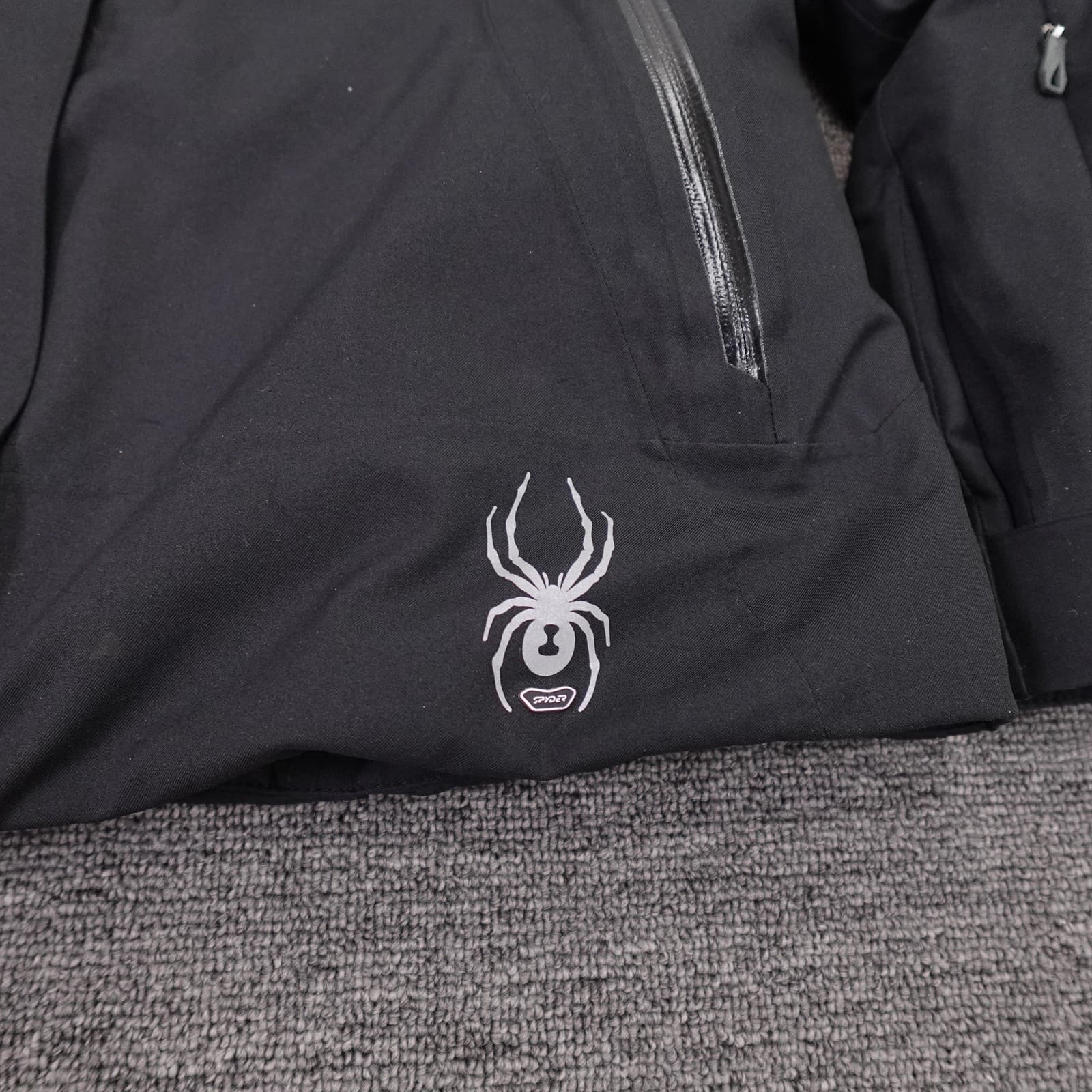 Spyder Ski Jacket Womens 14 Black XTL 20/20K PrimaLoft Insulated Waterproof - Thumbnail 2