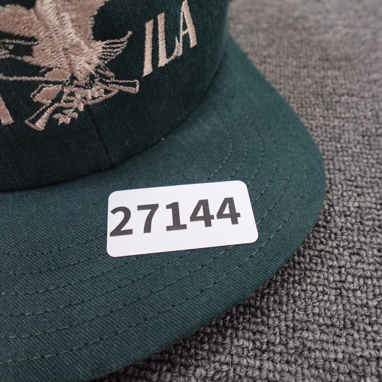 NRA ILA Hat Cap Snap Back Mens One Size Green Twill Baseball USA Hunting Logo - Thumbnail 8