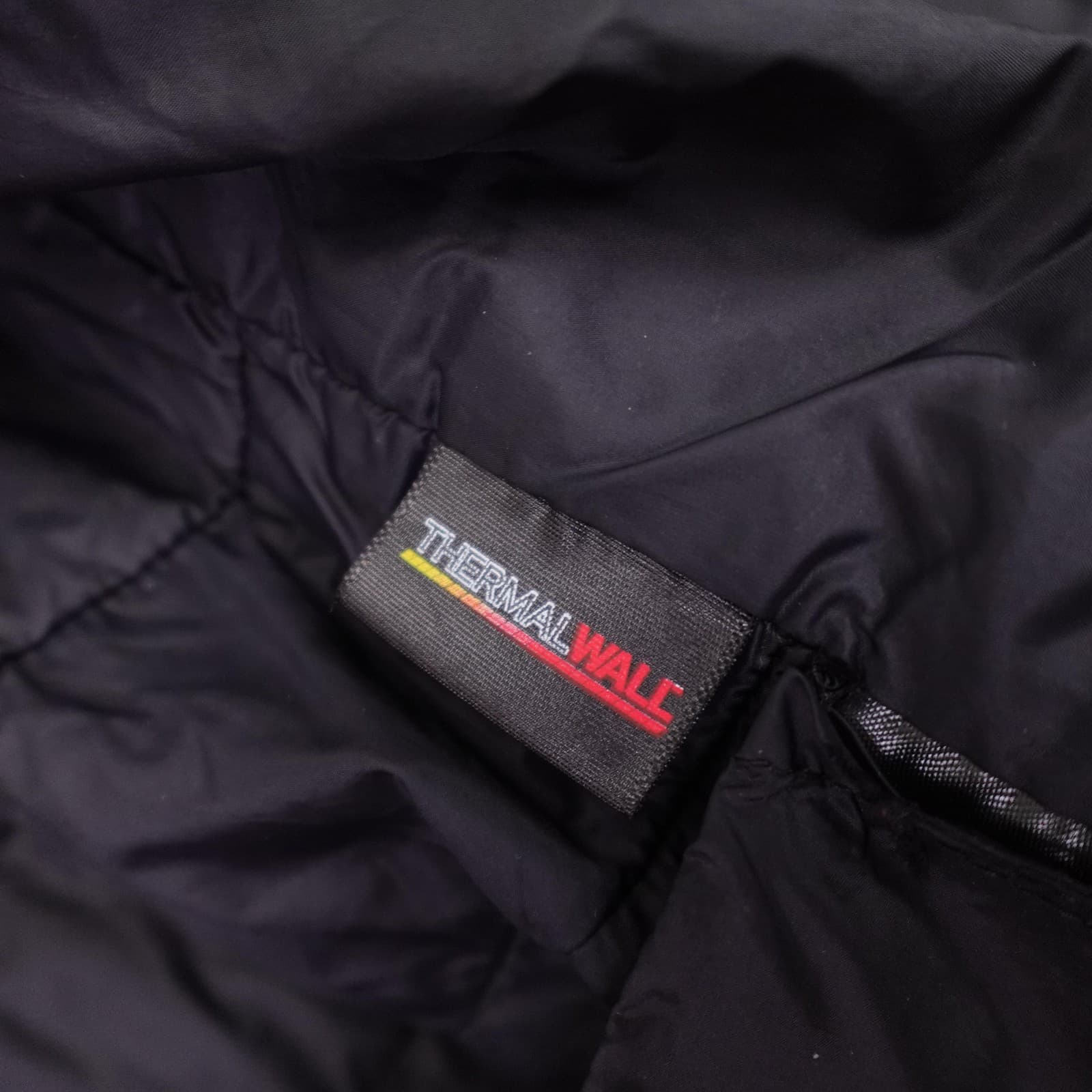 Hurley ThermalWall Jacket Mens Small Gray Hooded Packable Puffer Insulated Zip - Thumbnail 6