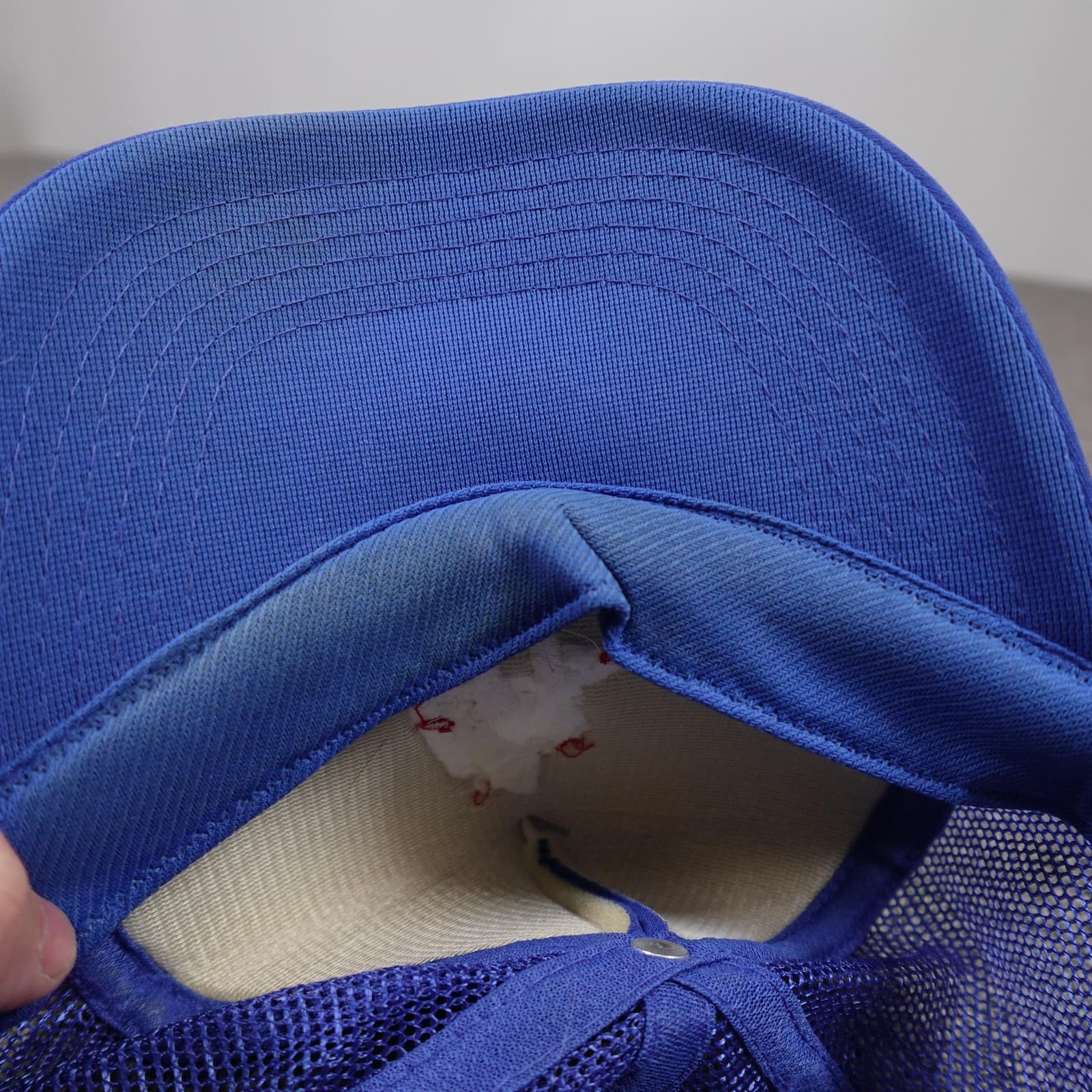 Vintage Los Angeles Dodgers Hat Cap Snap Back One Size Blue MLB Baseball Nissun - Thumbnail 6