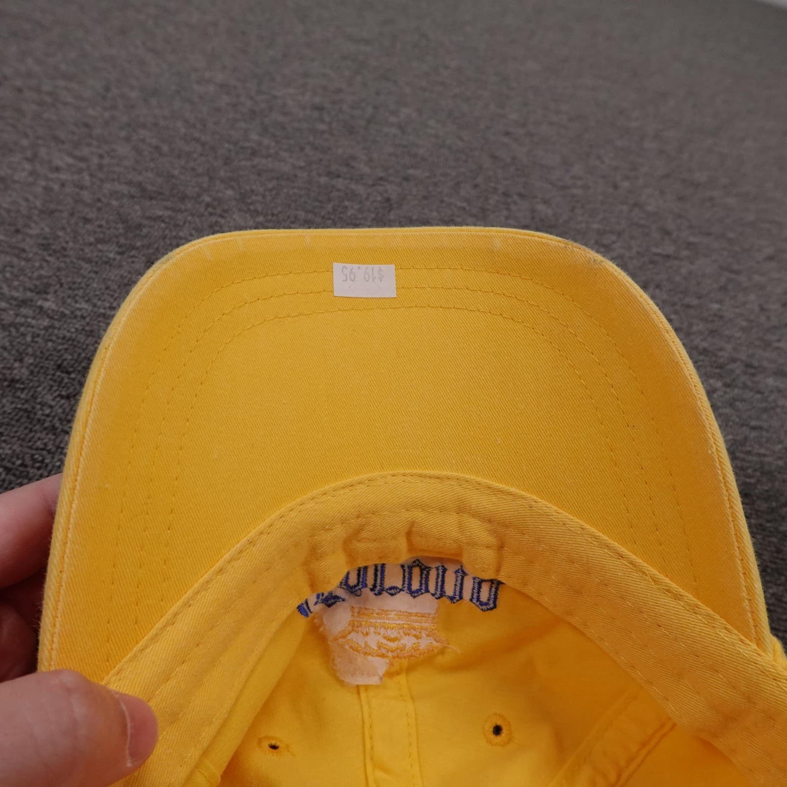 Corona Extra Toppers Hat Cap Strap Back Mens One Size Yellow Twill Baseball Beer - Thumbnail 6