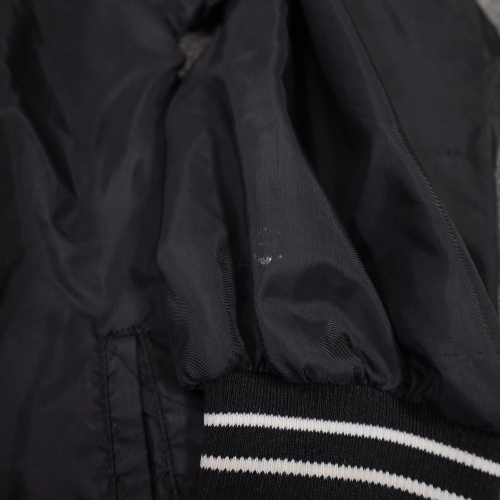 Vintage Colorado Buffaloes Jacket Mens 2XL Black NCAA Football BIKE Pullover - Thumbnail 4