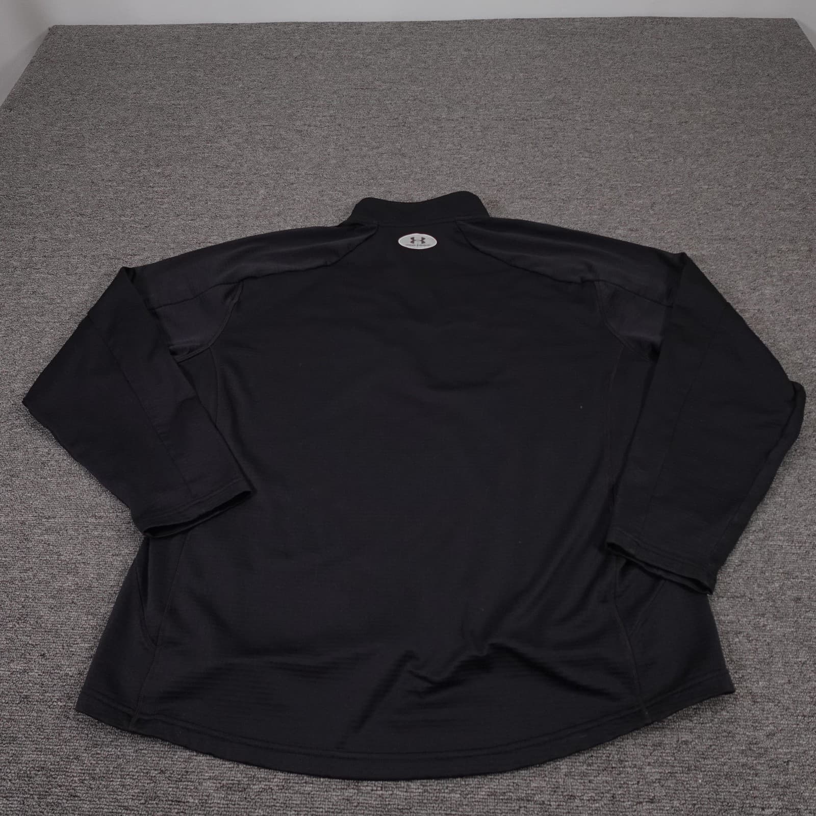 Under Armour Sweater Shirt XL 1/4 Zip ColdGear Thermal Fleece Base Layer - Thumbnail 8