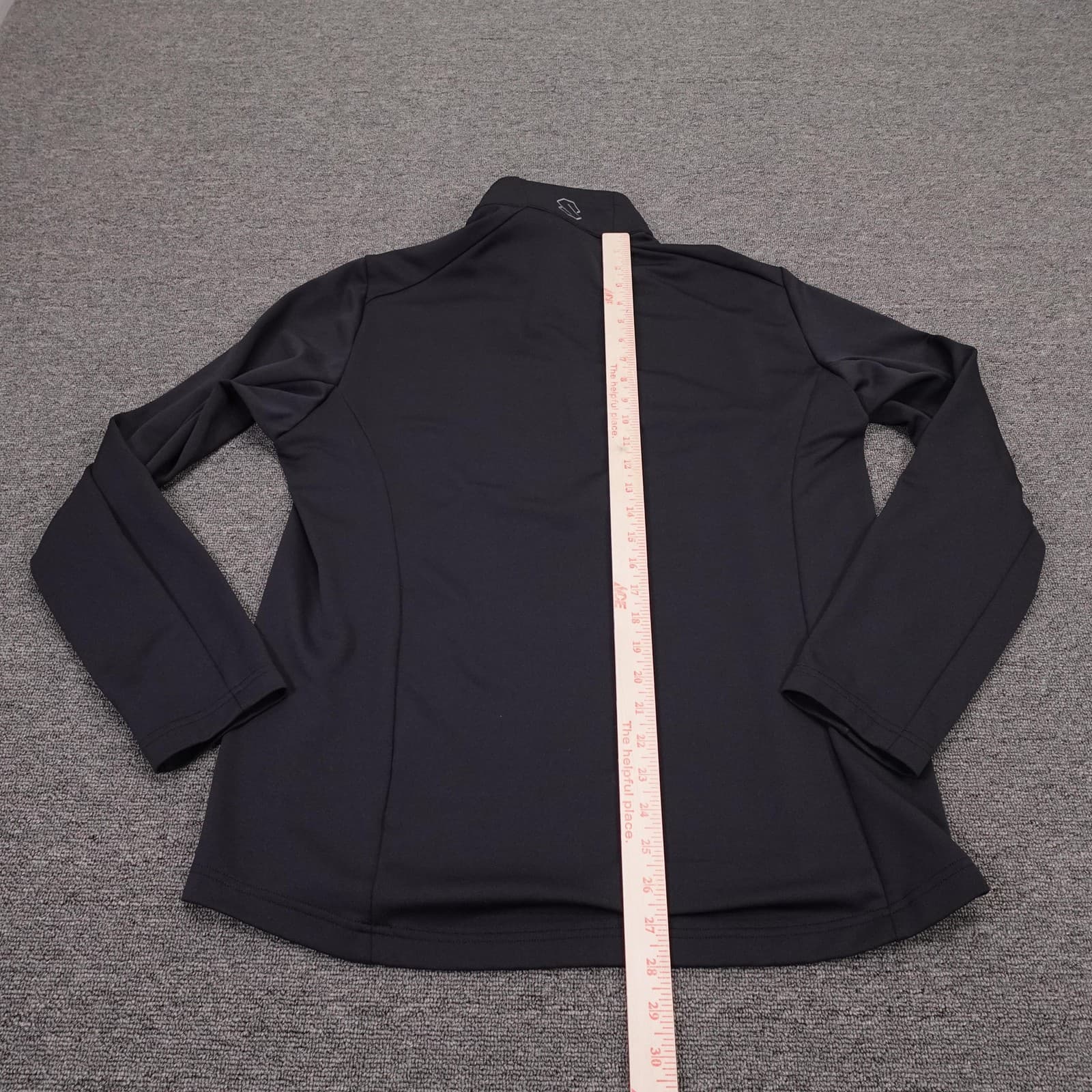 Stellar Equipment Pullover Mens Large Black 1/4 Zip Stretch Base Layer Athletic - Thumbnail 5