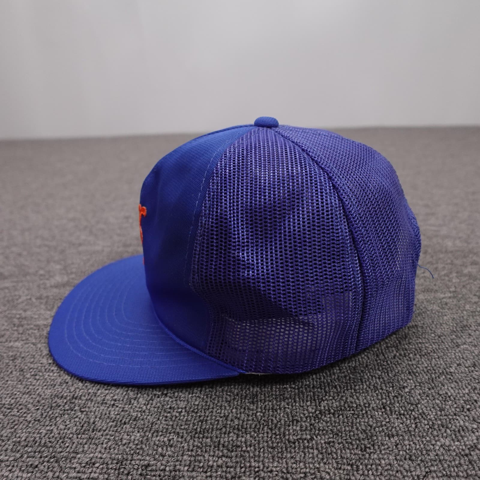 Vintage New York Mets Hat Cap Snap Back One Size MLB Trucker Sports Specialties - Thumbnail 3