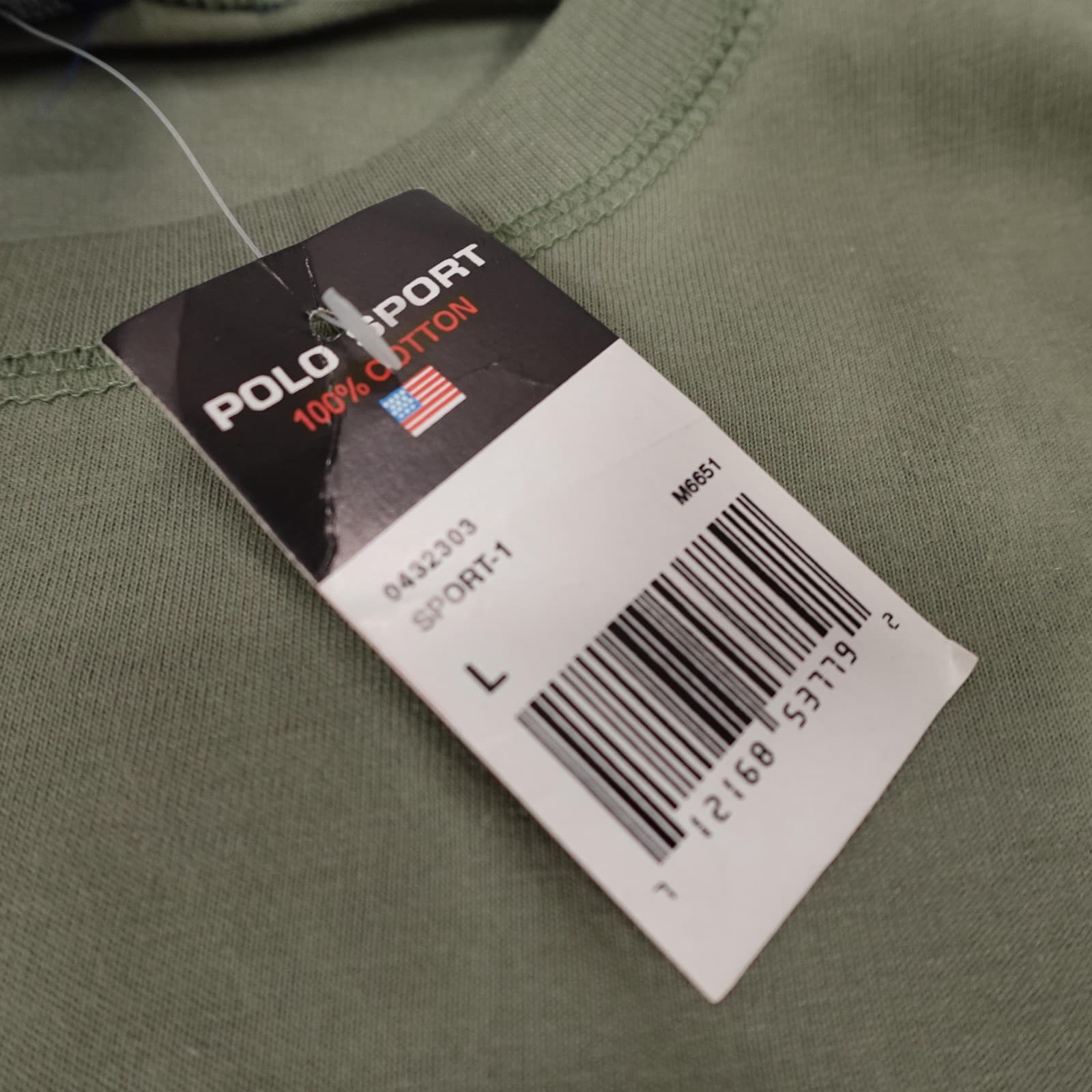 Vintage Polo Sport Shirt Mens Large Green Sleeveless Logo Muscle Graphic Tee 90s - Thumbnail 3