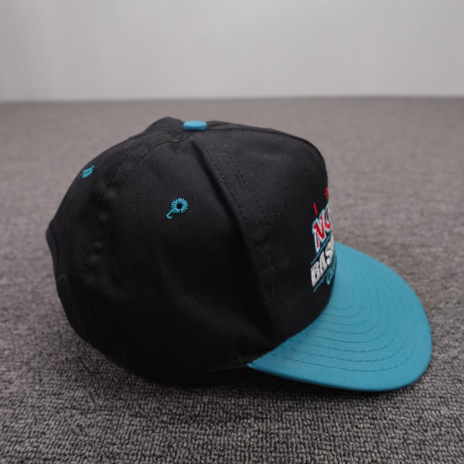 Vintage NCAA Basketball 1994 Championship Hat Cap Snap Back One Size Black 90s - Thumbnail 7