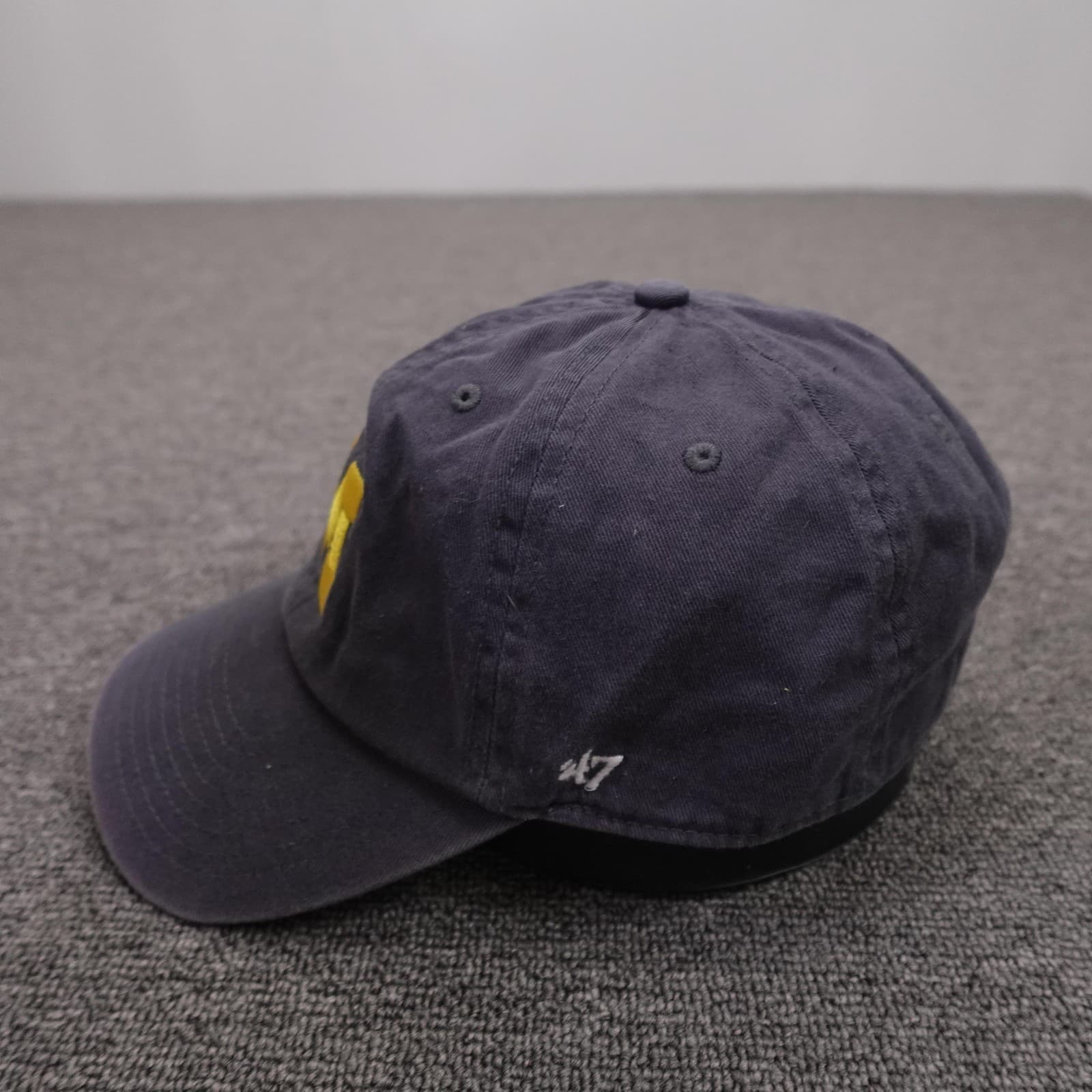 Michigan Wolverines Hat Mens One Size Blue NCAA Football 47 Brand Orange Bowl - Thumbnail 3