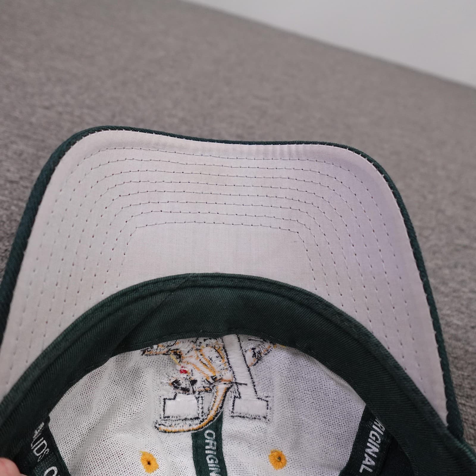 Vermont Catamounts Hat Cap Mens 7 1/4 Green NCAA College Zephyr Wool Fitted - Thumbnail 6