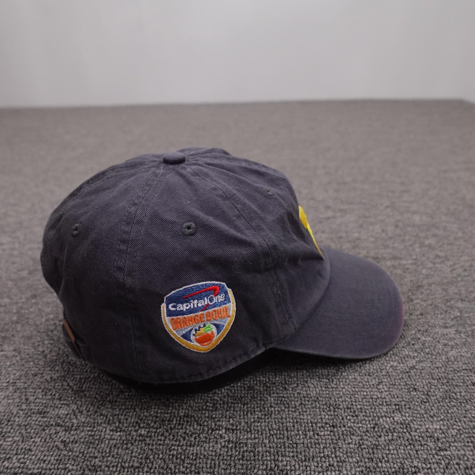 Michigan Wolverines Hat Mens One Size Blue NCAA Football 47 Brand Orange Bowl - Thumbnail 5