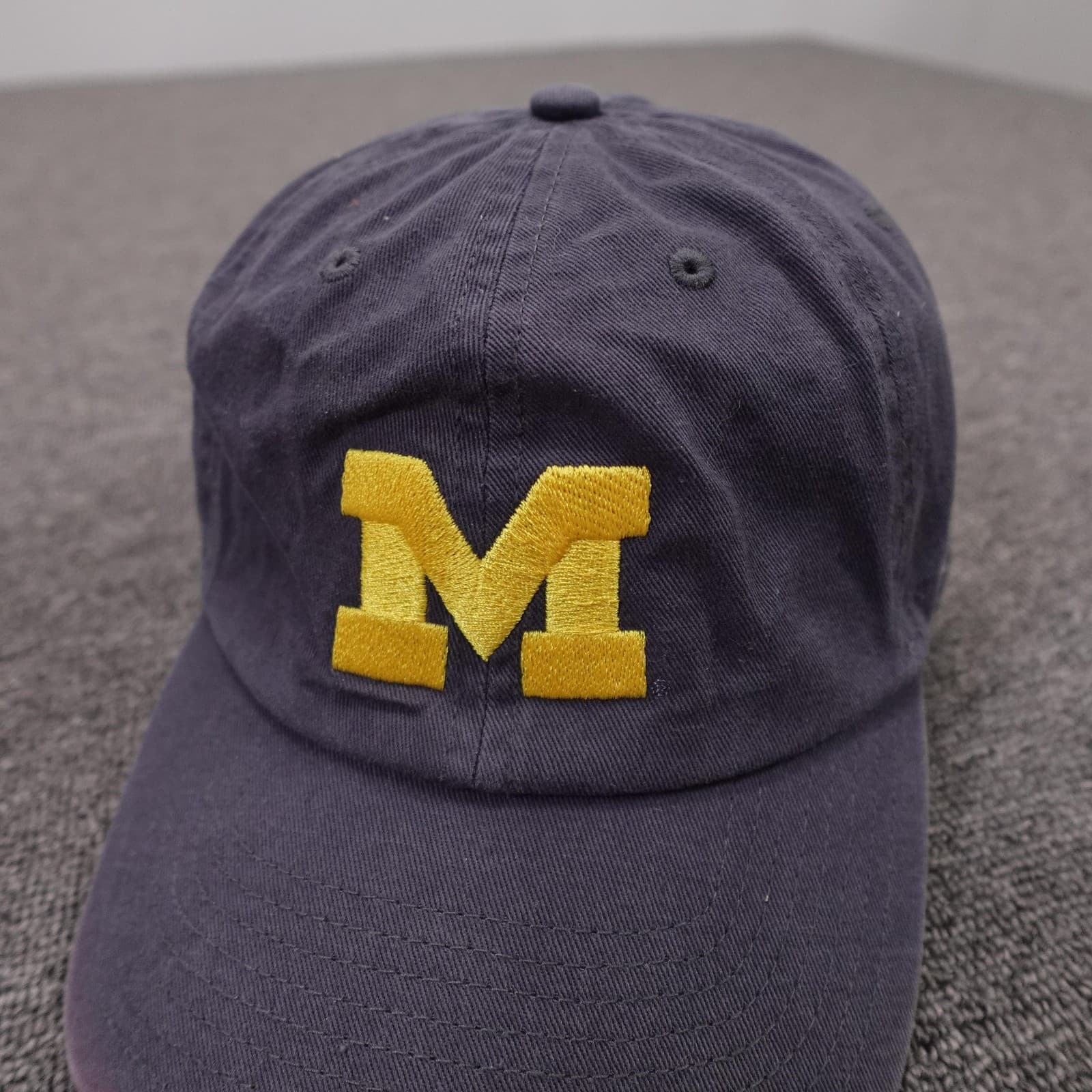 Michigan Wolverines Hat Mens One Size Blue NCAA Football 47 Brand Orange Bowl - Thumbnail 2