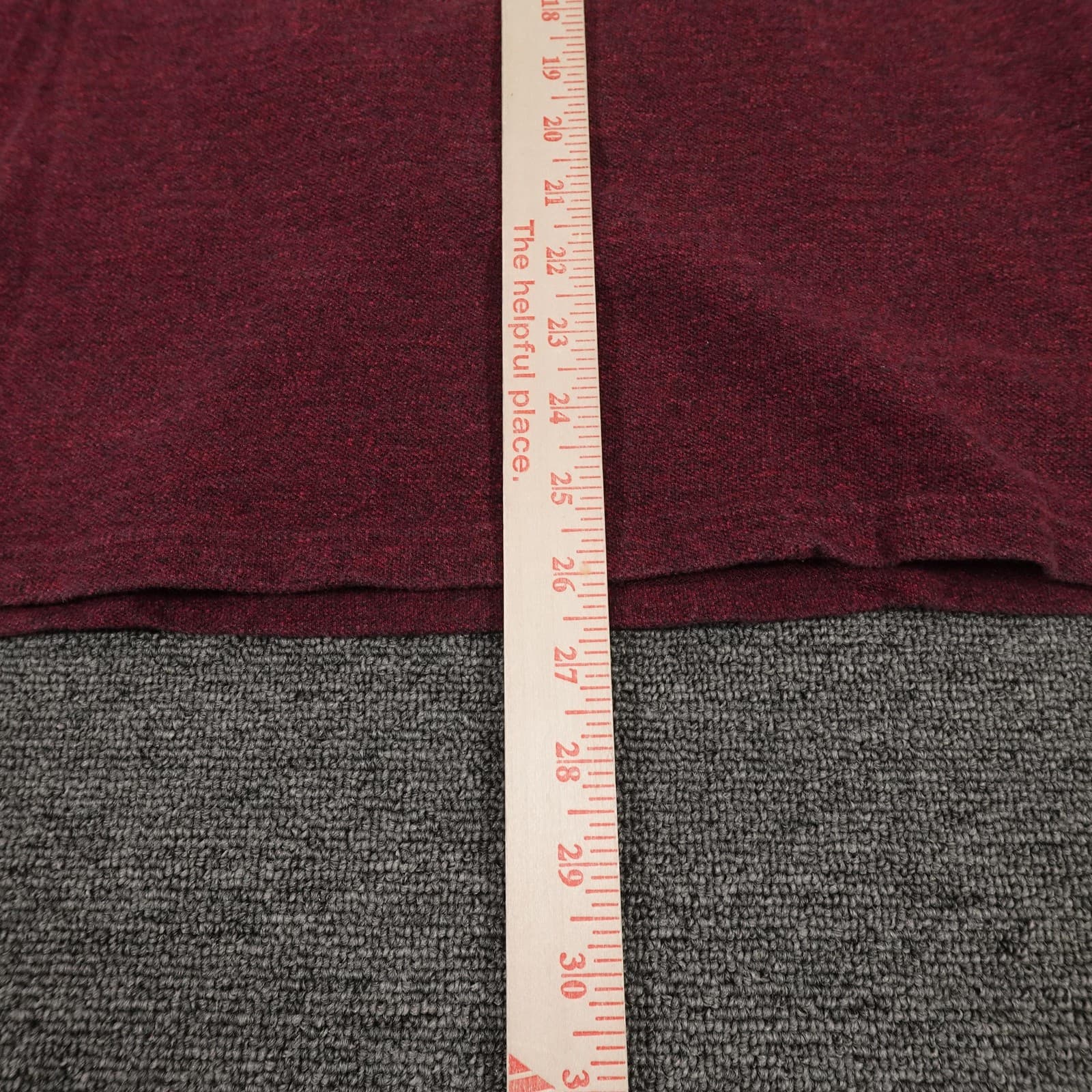 Jack Wills Polo Shirt Mens Large Burgundy Short Sleeve Preppy Cotton - Thumbnail 6
