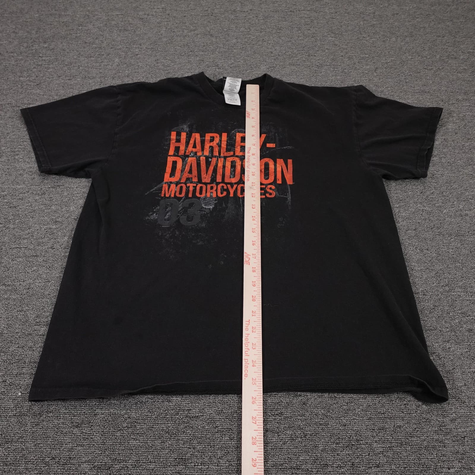 Harley-Davidson Shirt Mens XL Black Denver Colorado Motorcycle Graphic Tee - Thumbnail 5