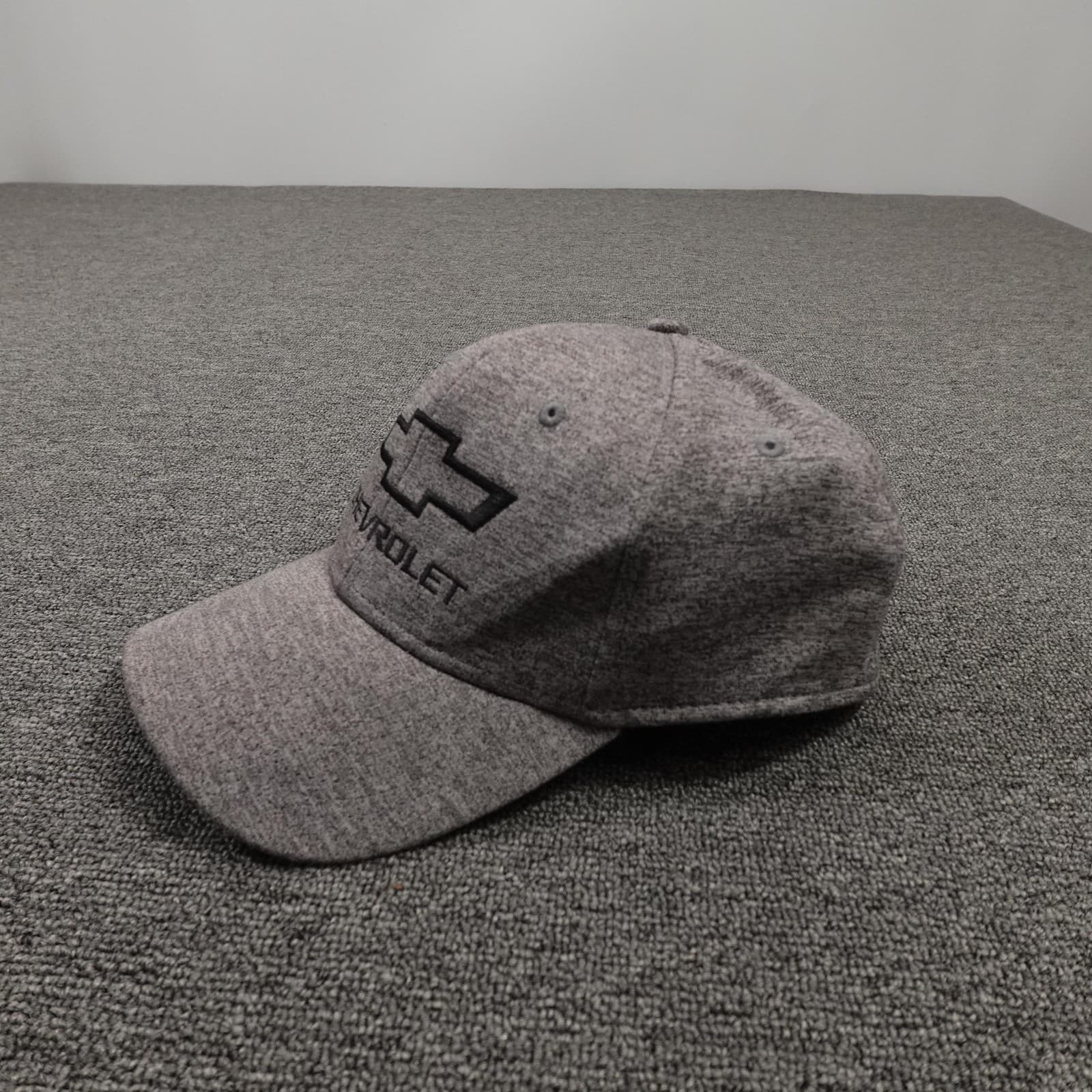 Chevrolet Hat Cap Snap Back Mens Gray Embroidered Bowtie H3 Headwear Baseball - Thumbnail 3