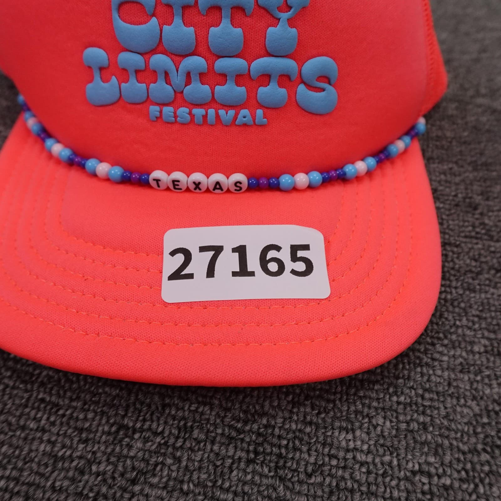 Austin City Limits Hat Cap Snap Back Mens One Size Orange Festival Trucker Texas - Thumbnail 9