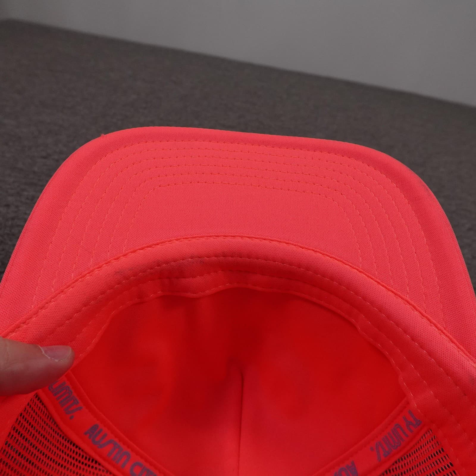Austin City Limits Hat Cap Snap Back Mens One Size Orange Festival Trucker Texas - Thumbnail 6