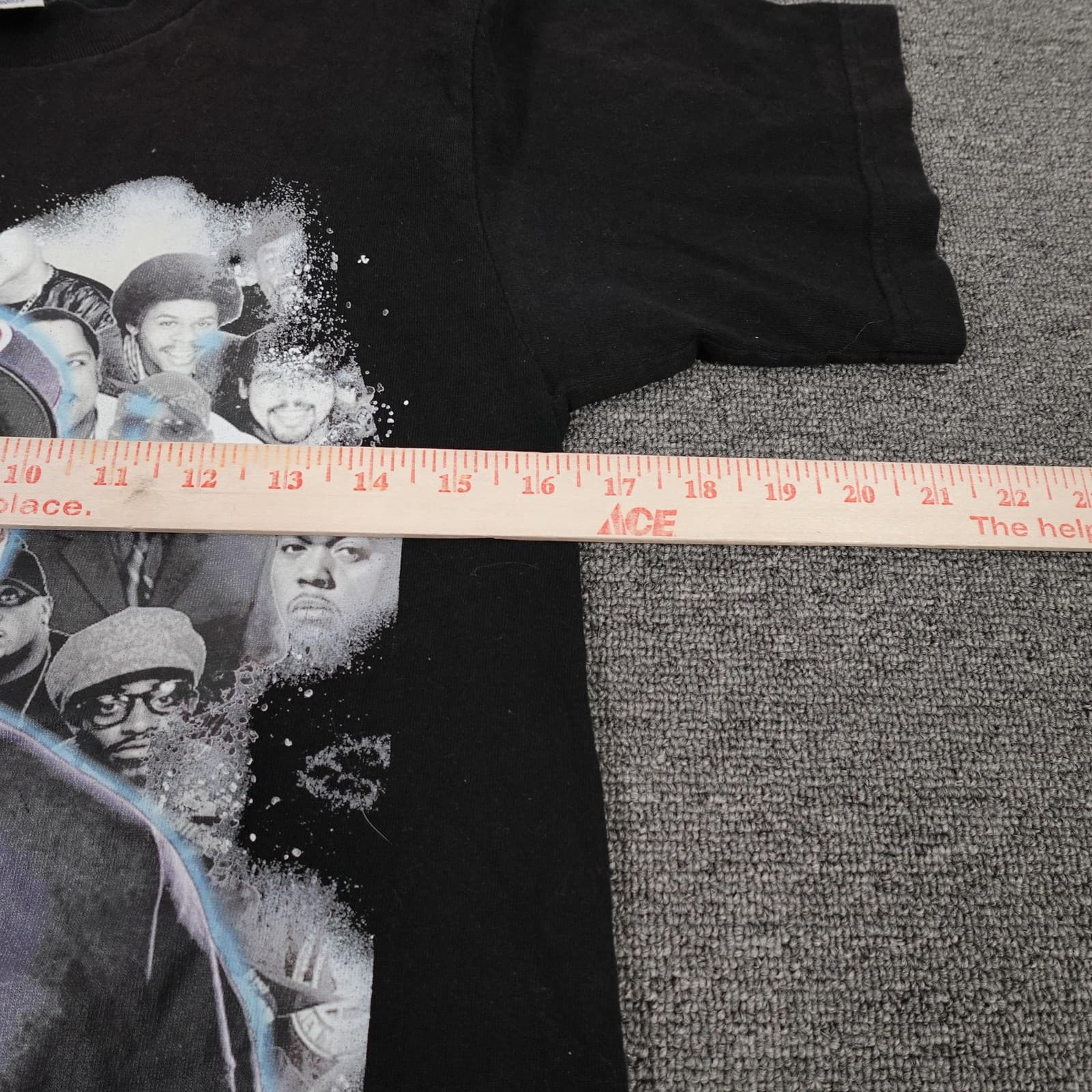 Ice Cube Graphic Tee Mens Small Black Hip Hop Rap Shirt Short Sleeve Streetwear - Thumbnail 5