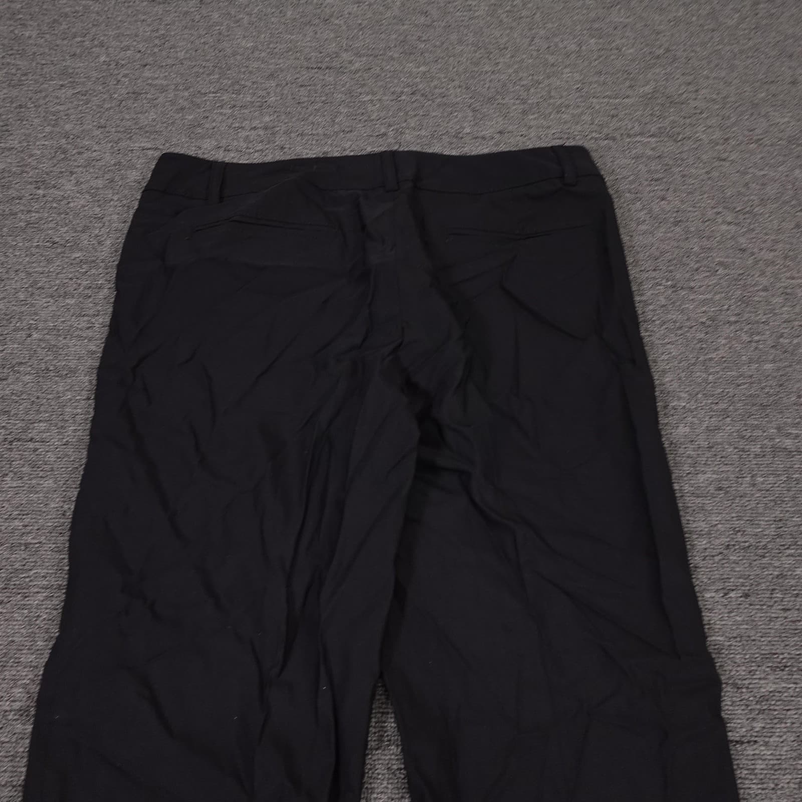 Helmut Lang Pants 8 Black Dress Pants Wool Blend Office Stretch Formal Preppy - Thumbnail 4