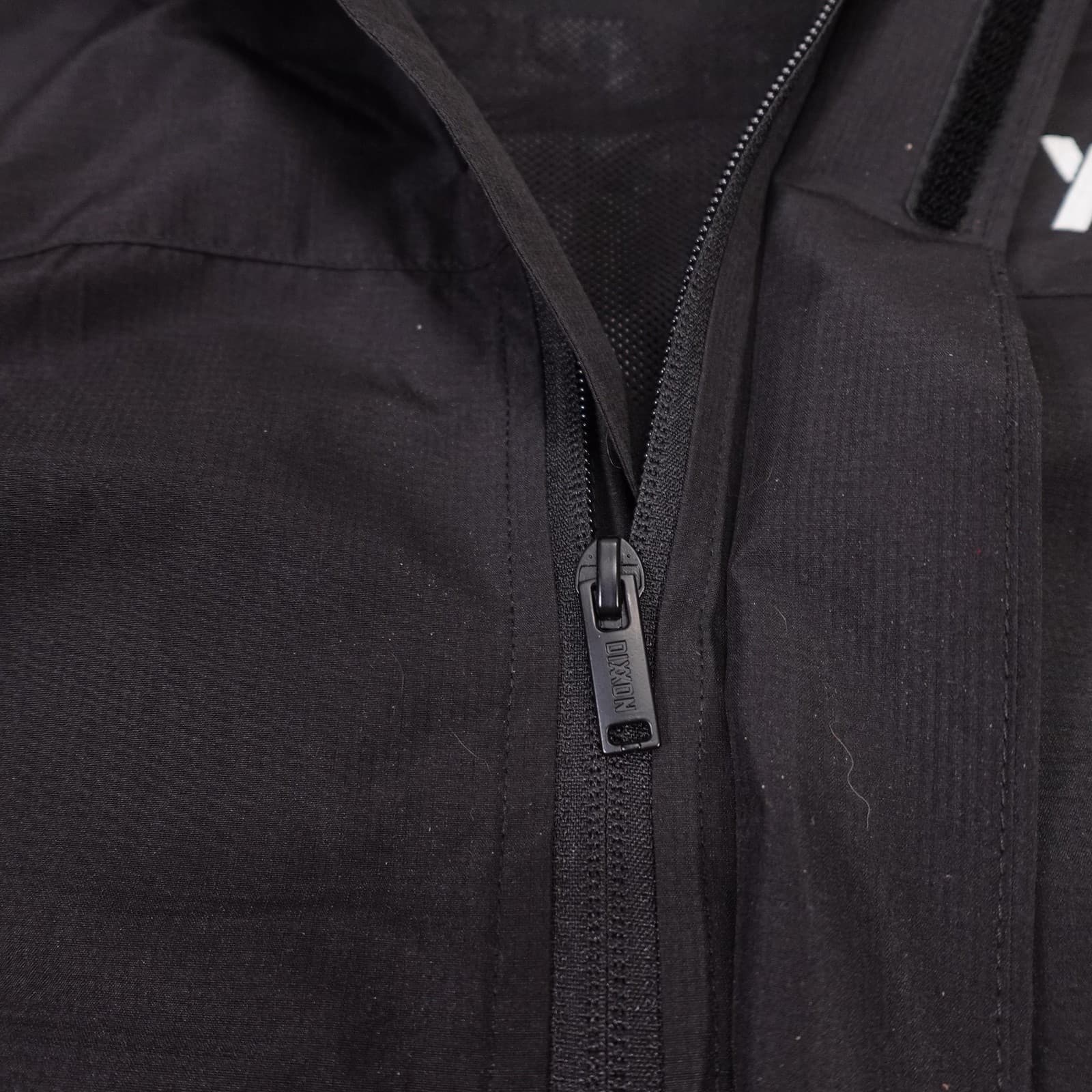 Dixxon Jacket Medium Black Water Resist Windbreaker Full Zip Outdoor Hiking - Thumbnail 5