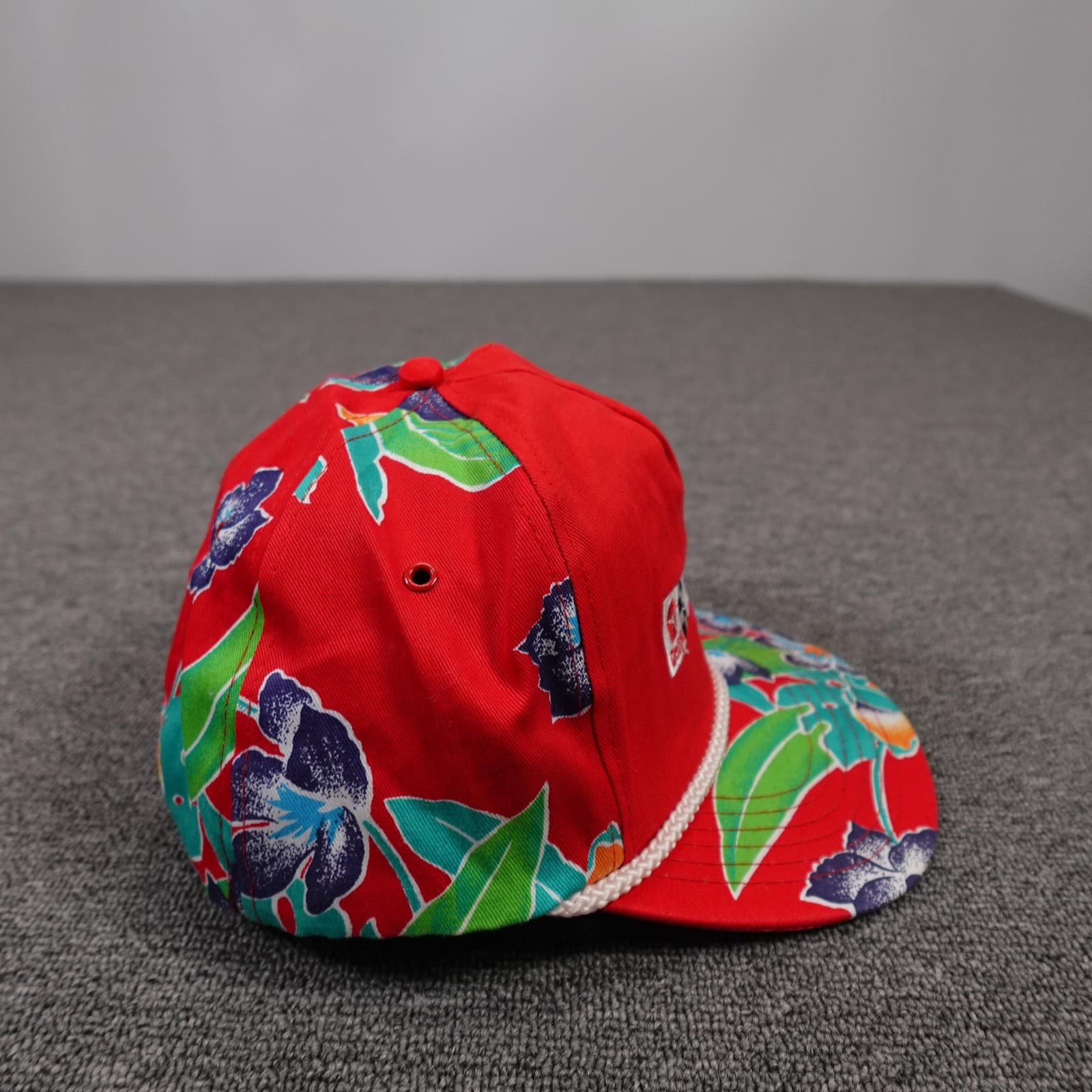 Vintage Dodge Hat Cap Snap Back Motorsport Racing 80s Floral Island Retro - Thumbnail 5