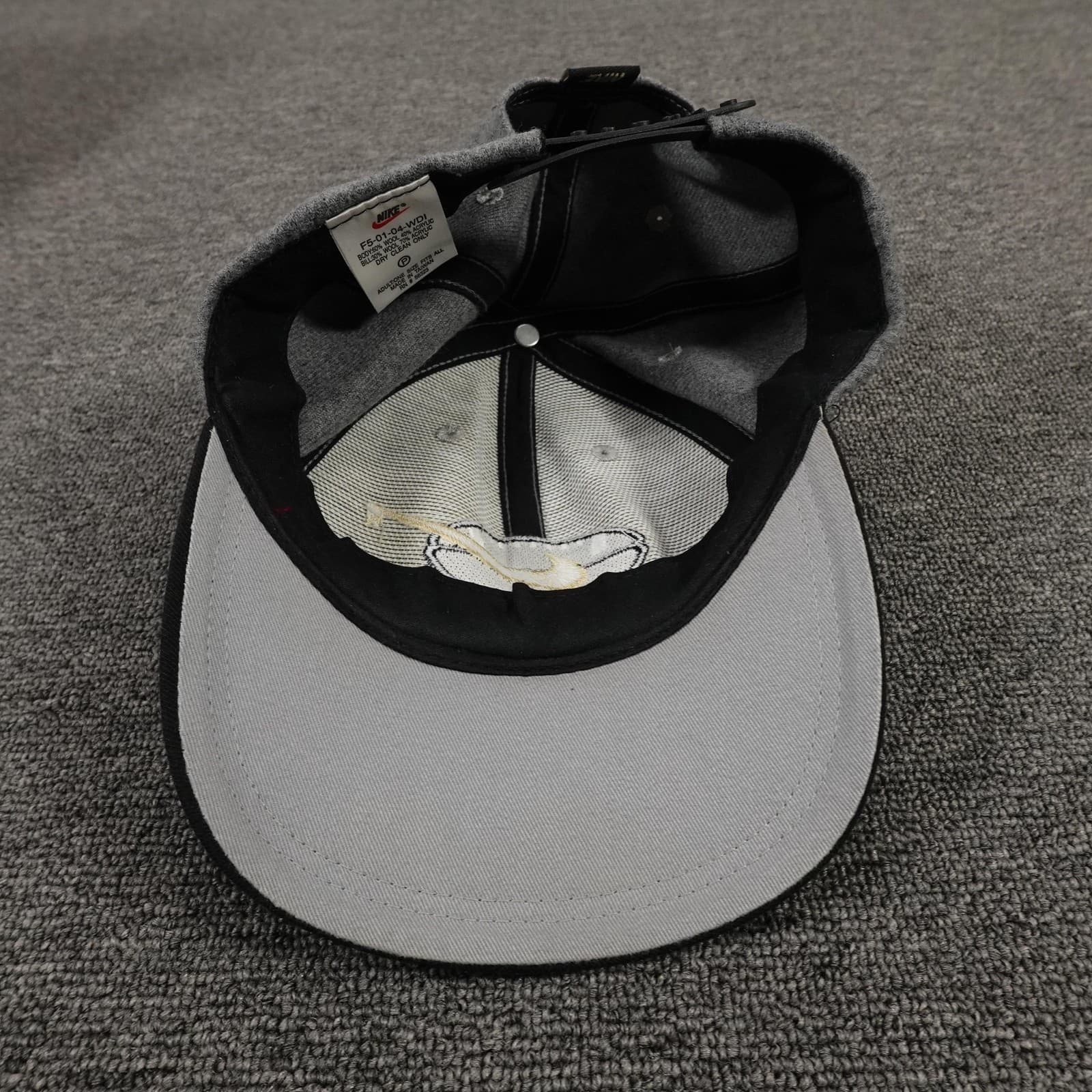 Vintage Colorado Buffaloes Hat Cap Snap One Size Gray NCAA Football Nike 90s - Thumbnail 10