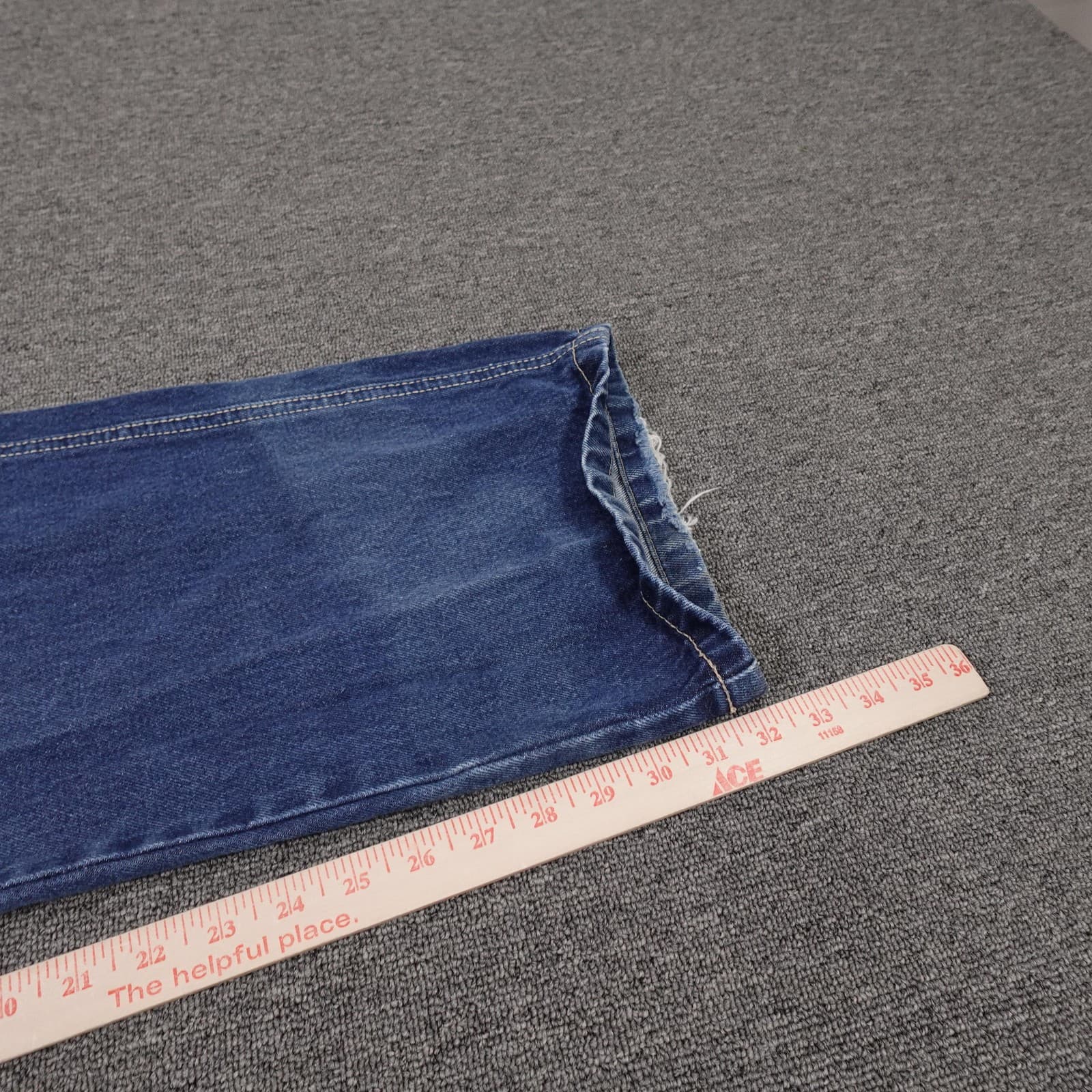 Vintage Mecca Jeans 32x32 Blue Skater Street Relaxed Baggy Distressed Denim Y2k - Thumbnail 10