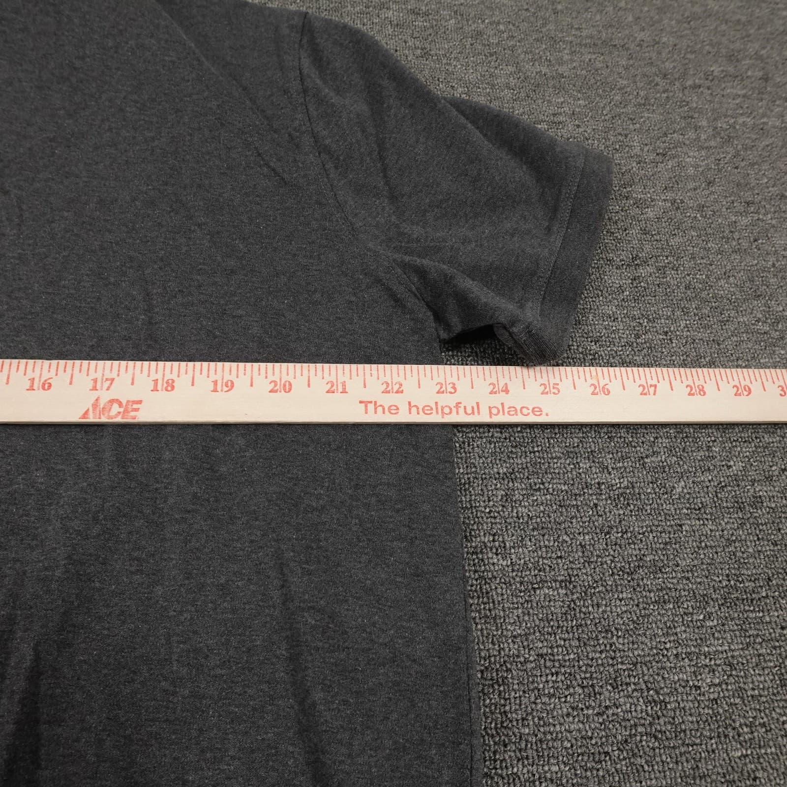 Banana Republic Polo Shirt Mens XL Charcoal Luxe Touch Performance Slim Fit - Thumbnail 4